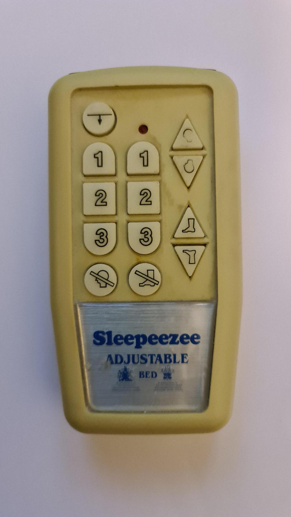 SLEEPEEZEE  Remote Control - Front Image