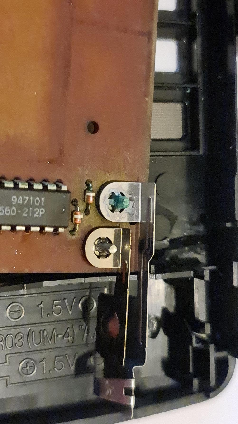 Panasonic RAK-RX3005W Remote Control - Second Inside Image