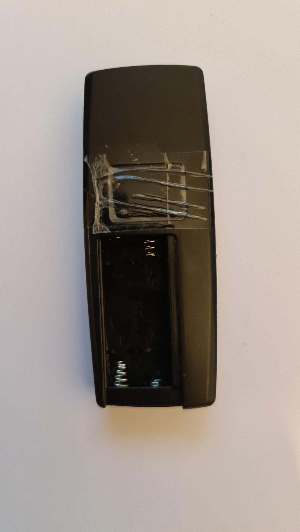 Valor  Remote Control - Back Image