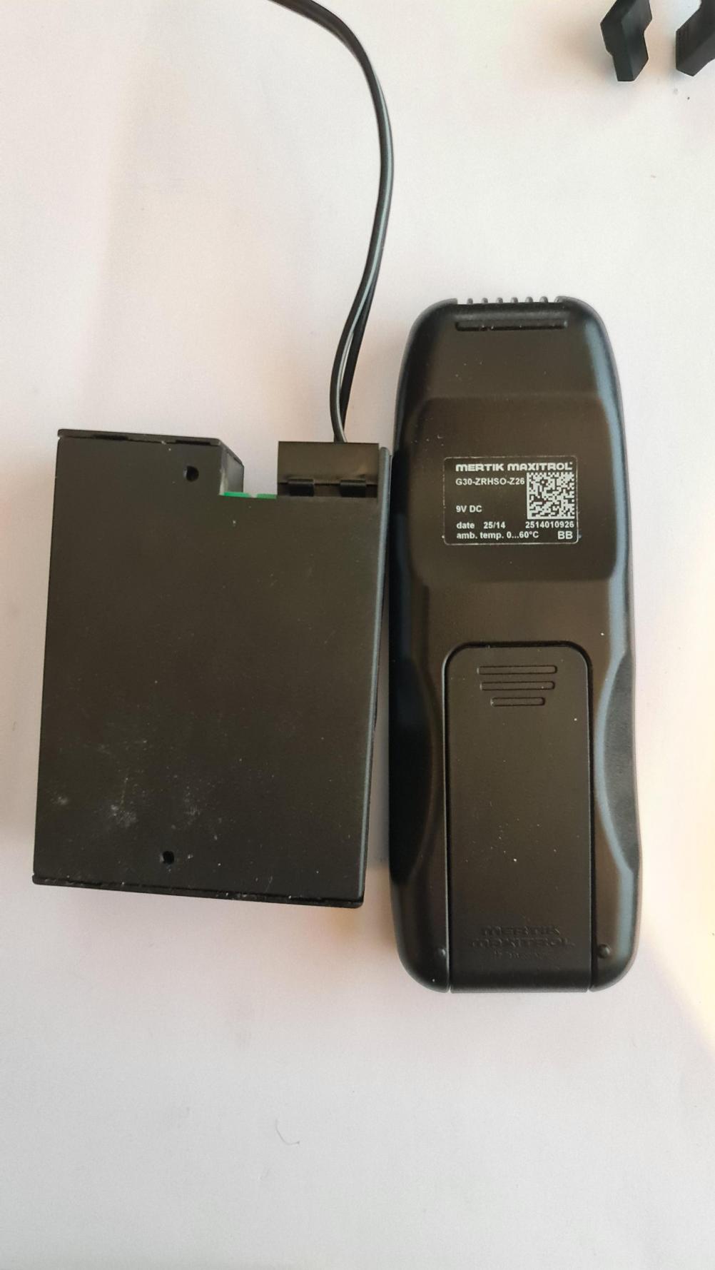 Mertik Maxitrol   Remote Control - Back Image