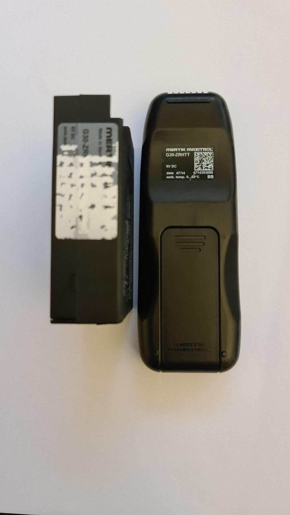 Mertik Maxitrol  G30-ZRRTT Remote Control - Back Image