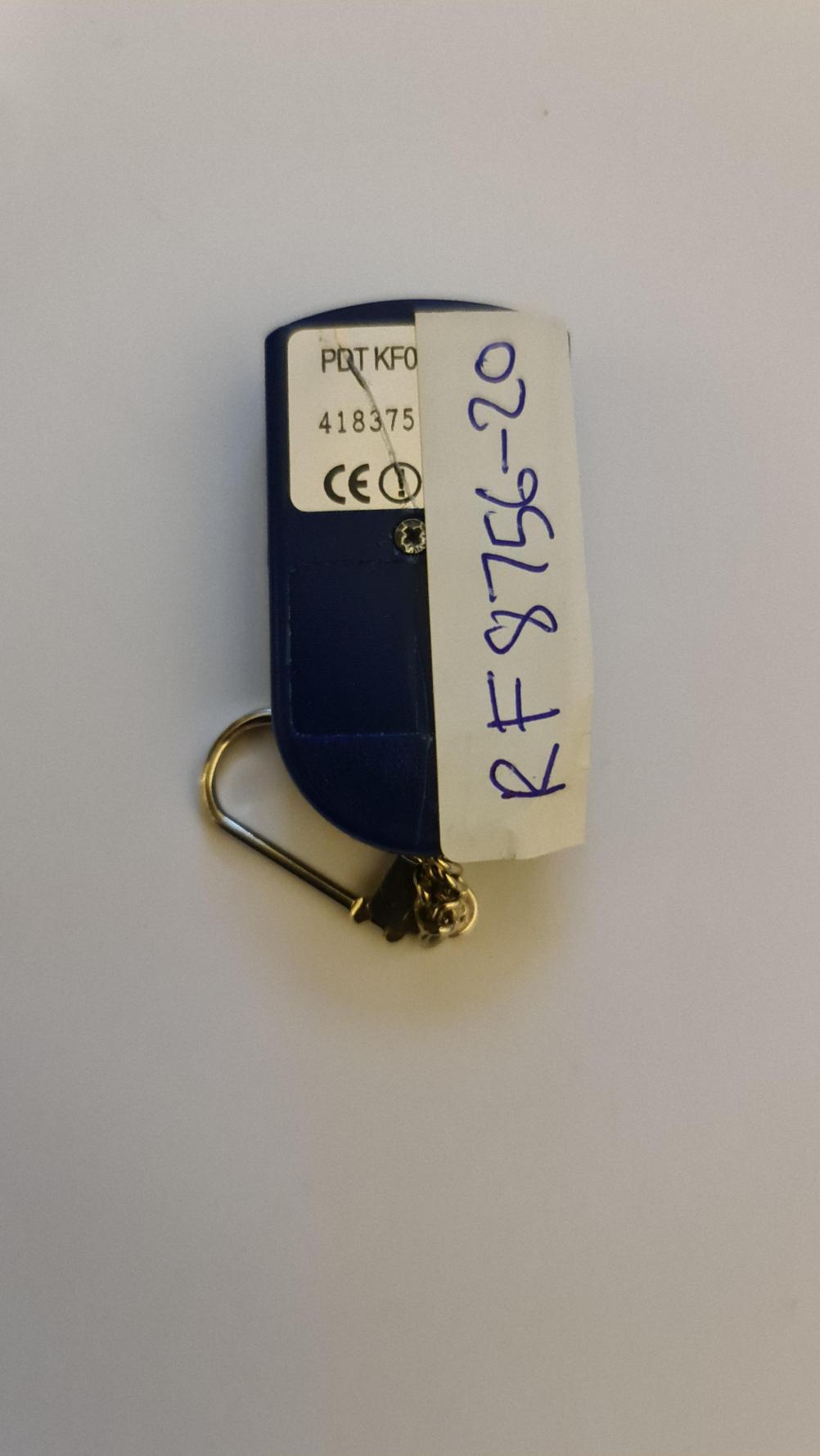 Thermaglide garage door Remote Control - Back Image