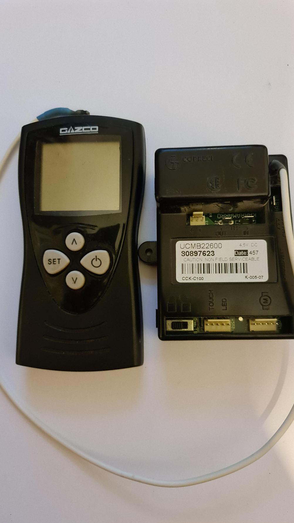 Gazco  Remote Control - Front Image