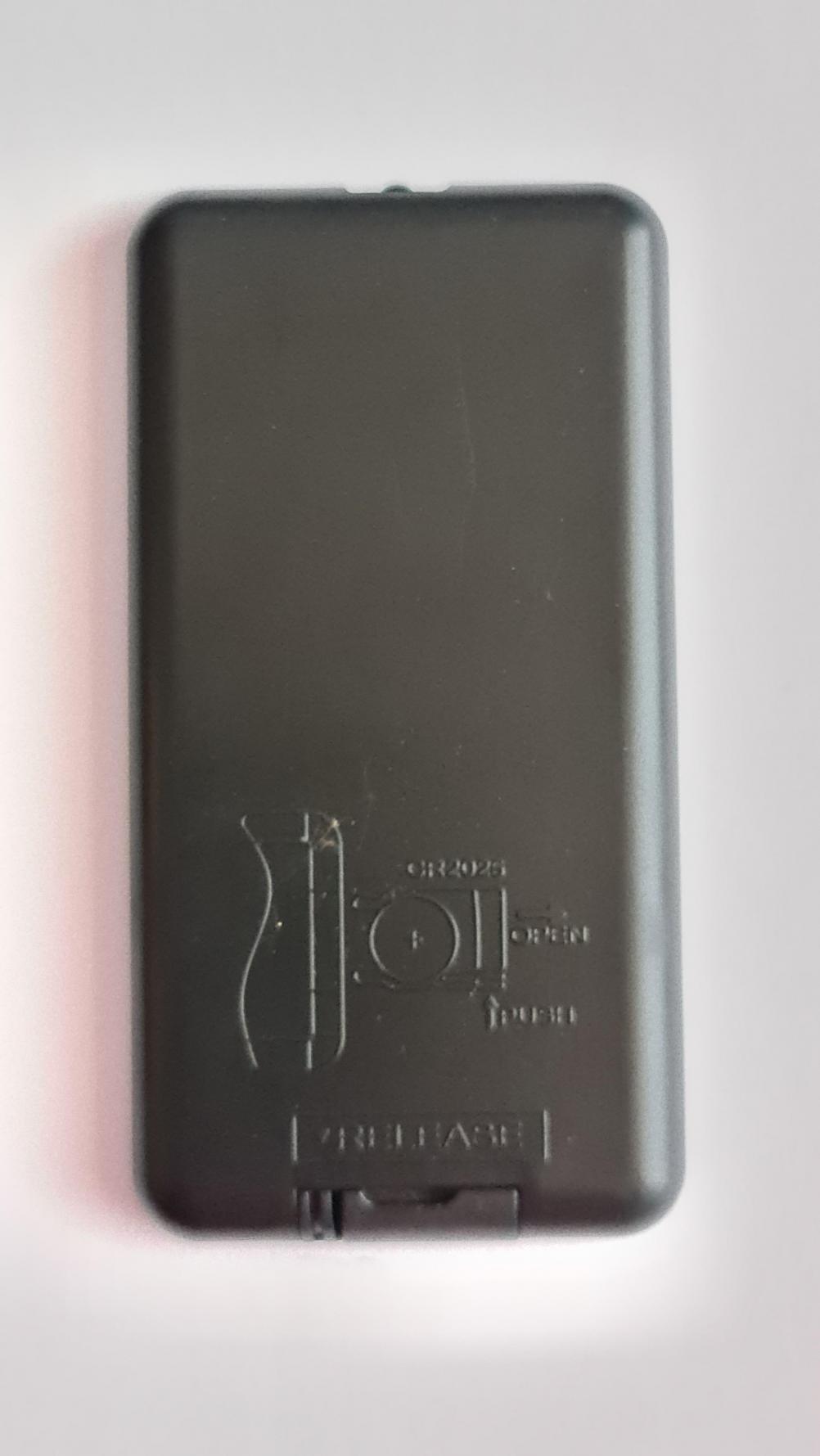 Focalpoint Evoke Remote Control - Back Image