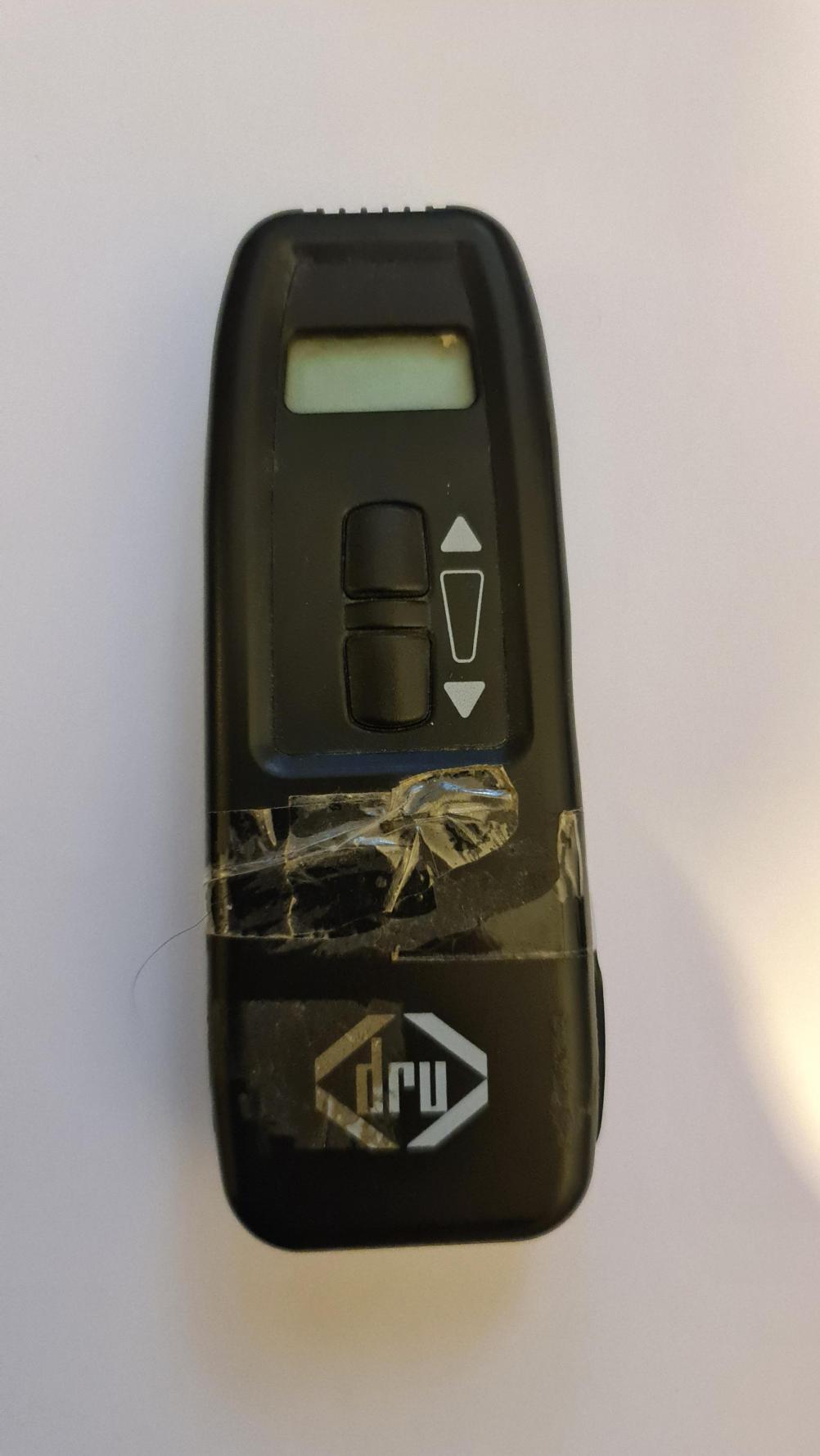 Dru mertik maxitrol  Remote Control - Front Image