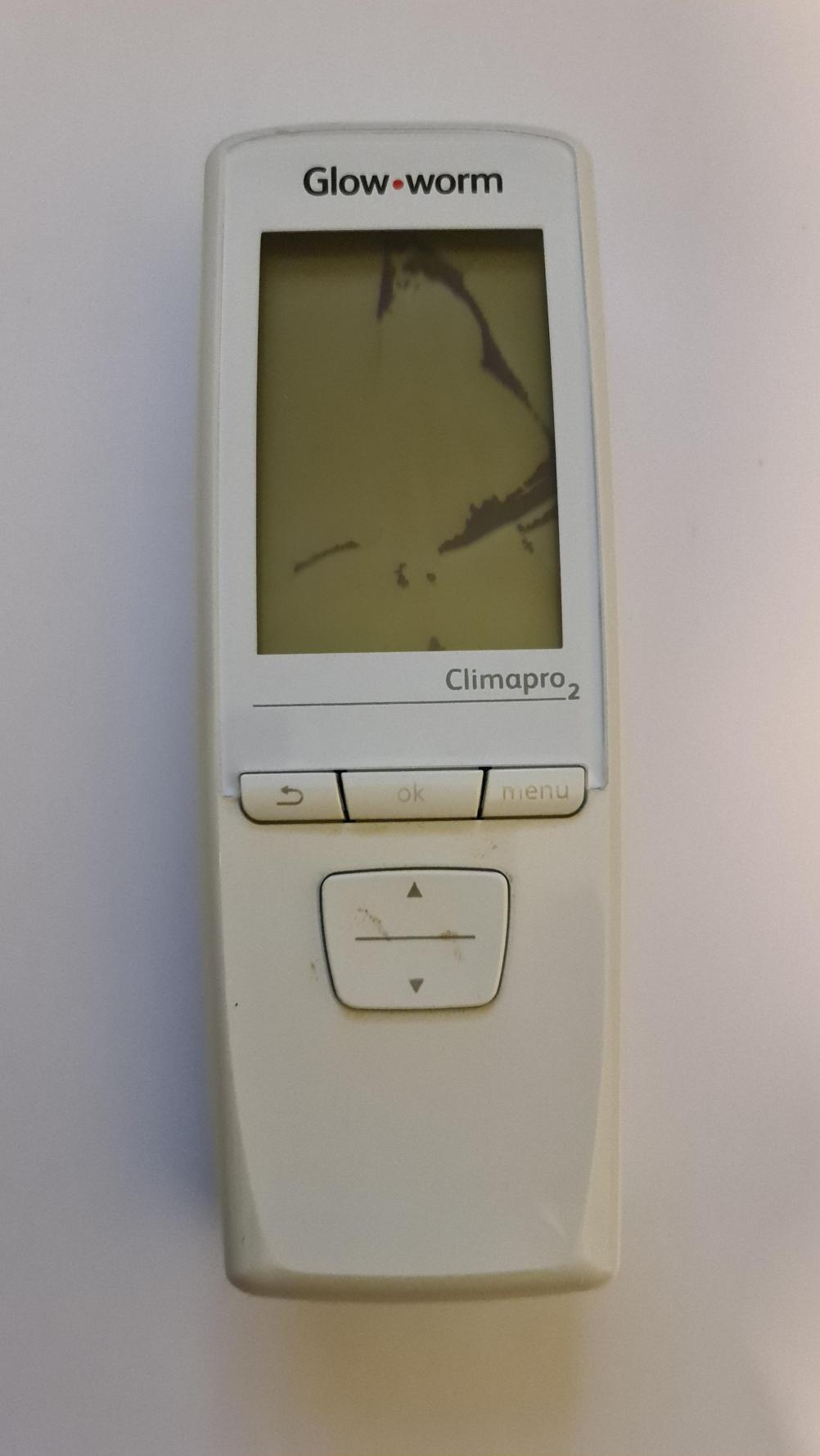 Gloworm  Climapro 2 Remote Control - Front Image