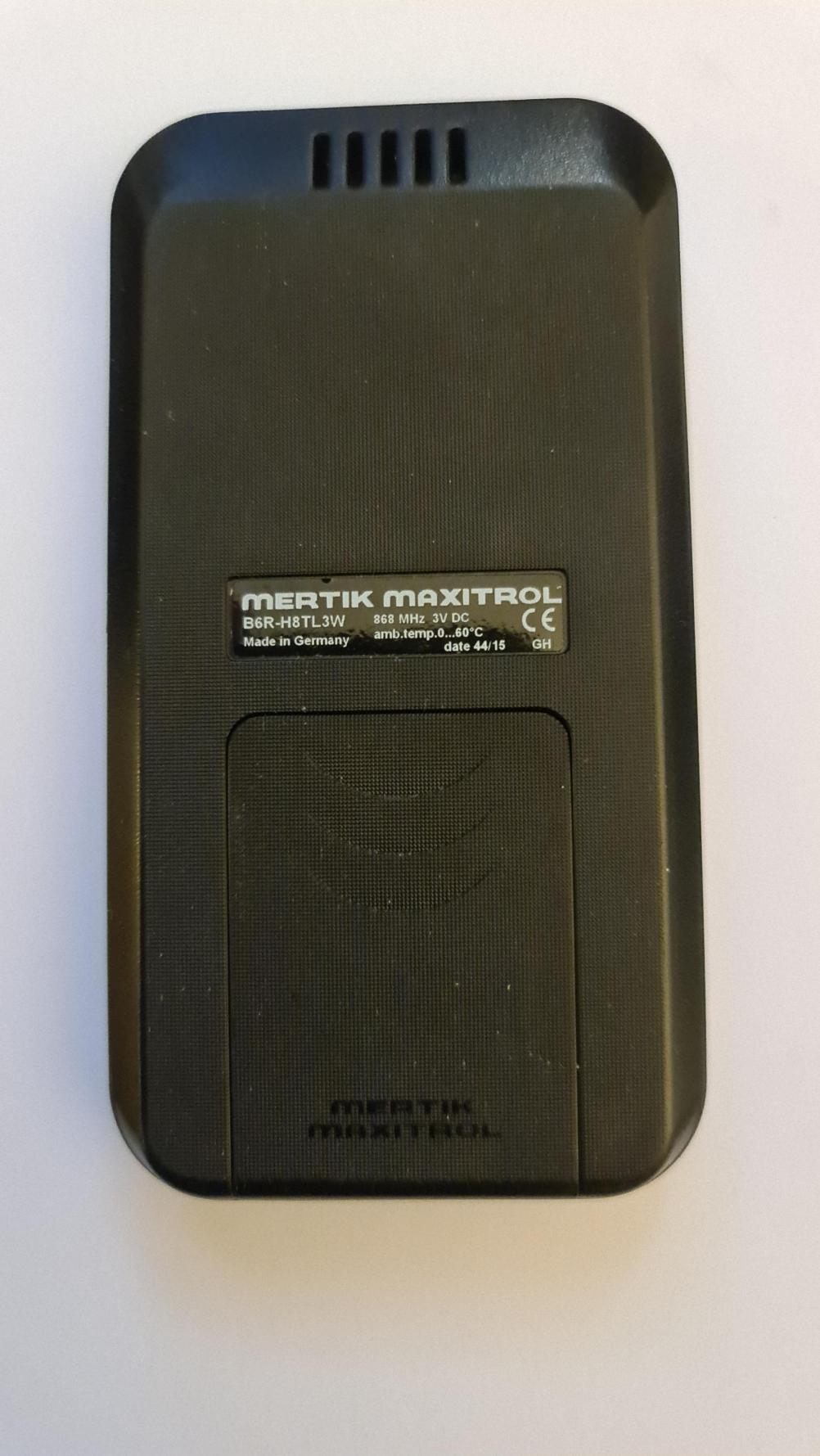TULP   Remote Control - Back Image