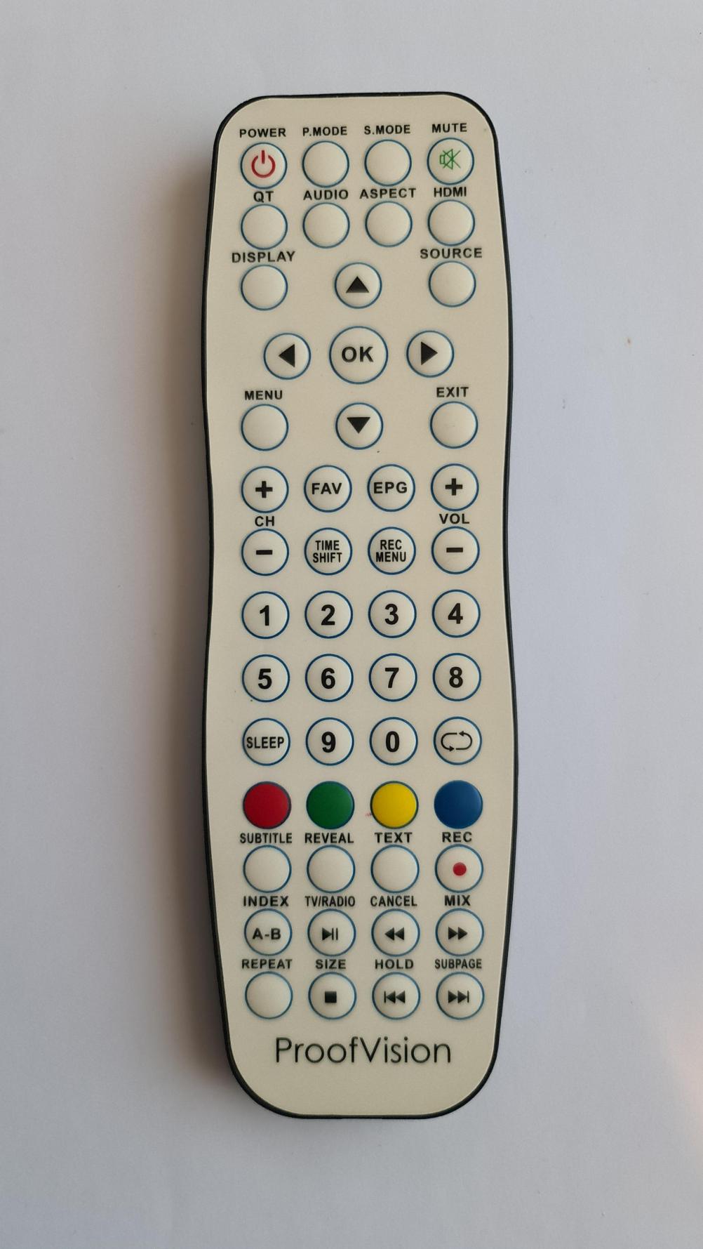 Proofvision   Remote Control - Front Image