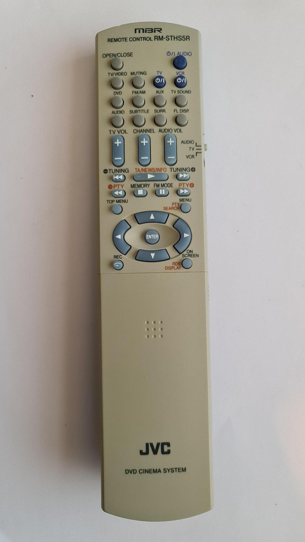 JVC   Remote Control - Front Image