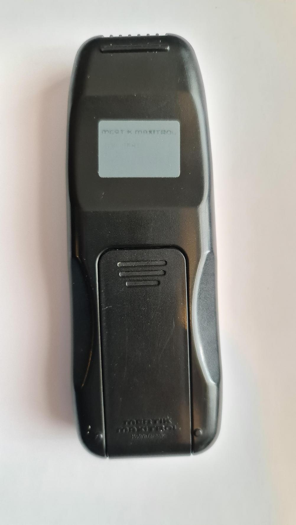 Mertix Maxitrol  Remote Control - Back Image