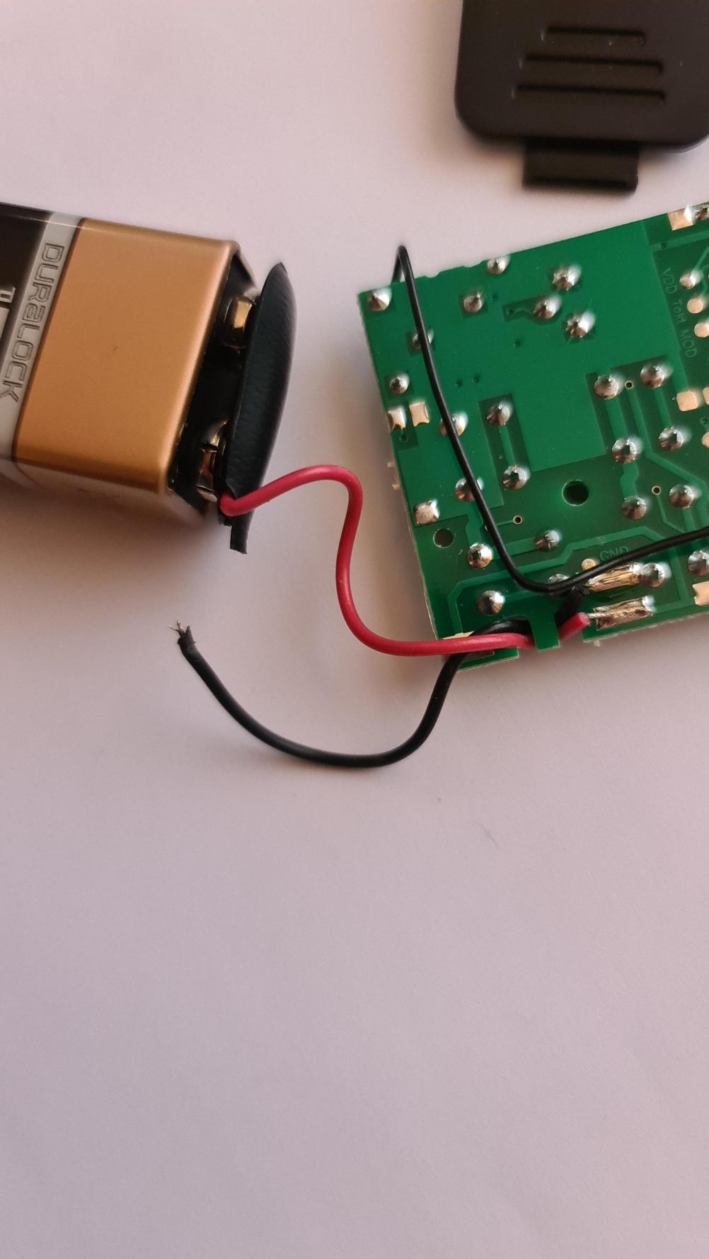 Mertik  G6R-H4T5-GA Remote Control - Inside Image