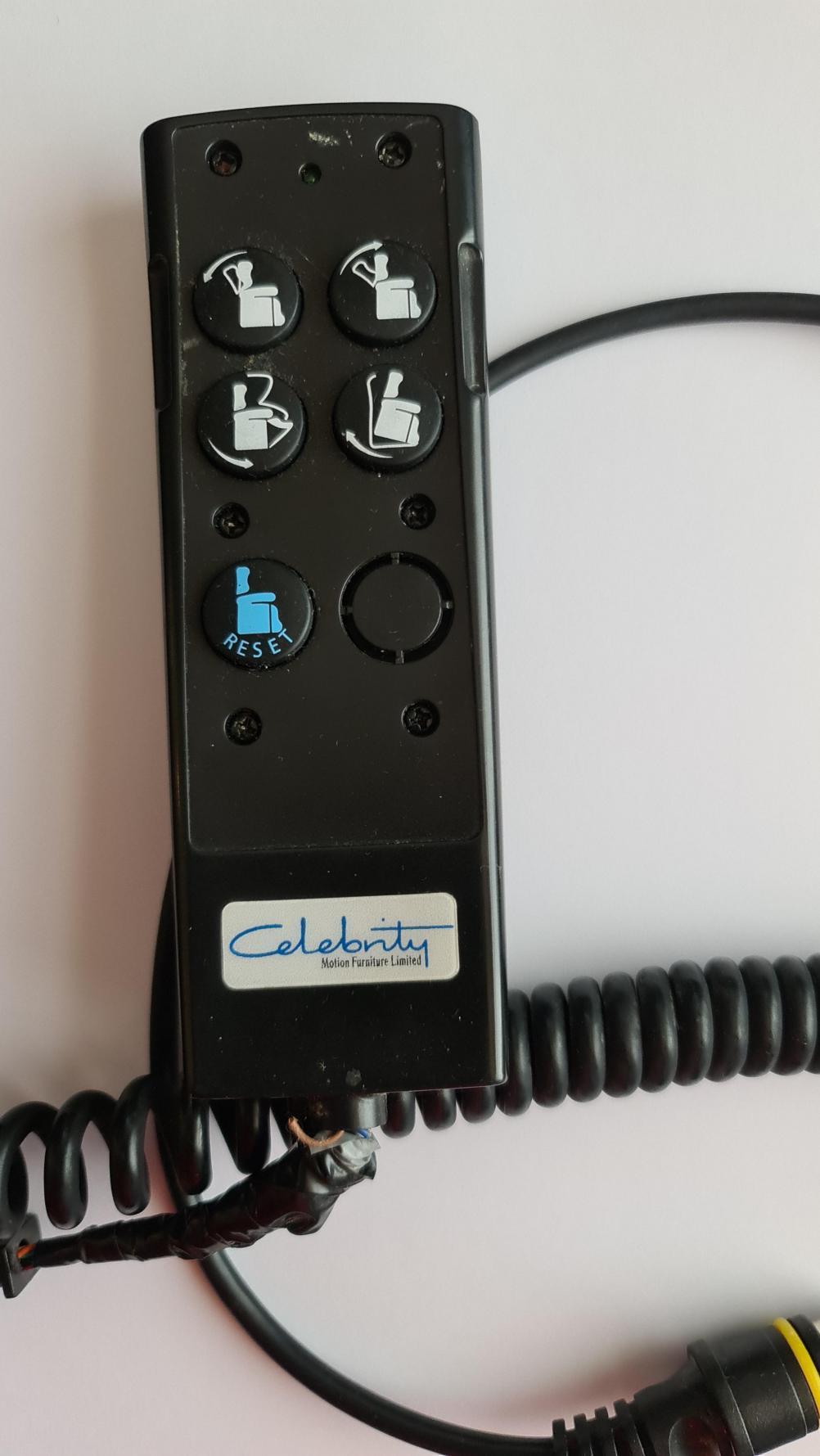 Celebrity TP3 Remote Control - Front Image