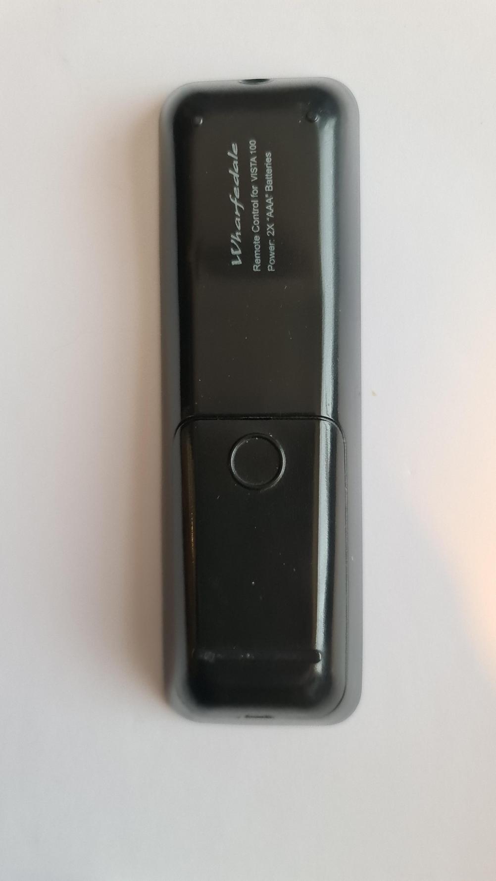 Wharfedale  Remote Control - Back Image
