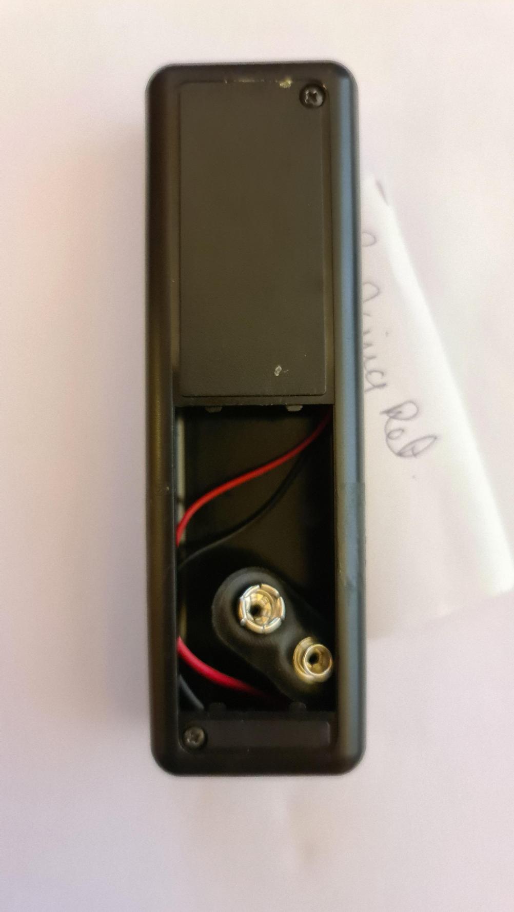 Wonderfire  Remote Control - Back Image