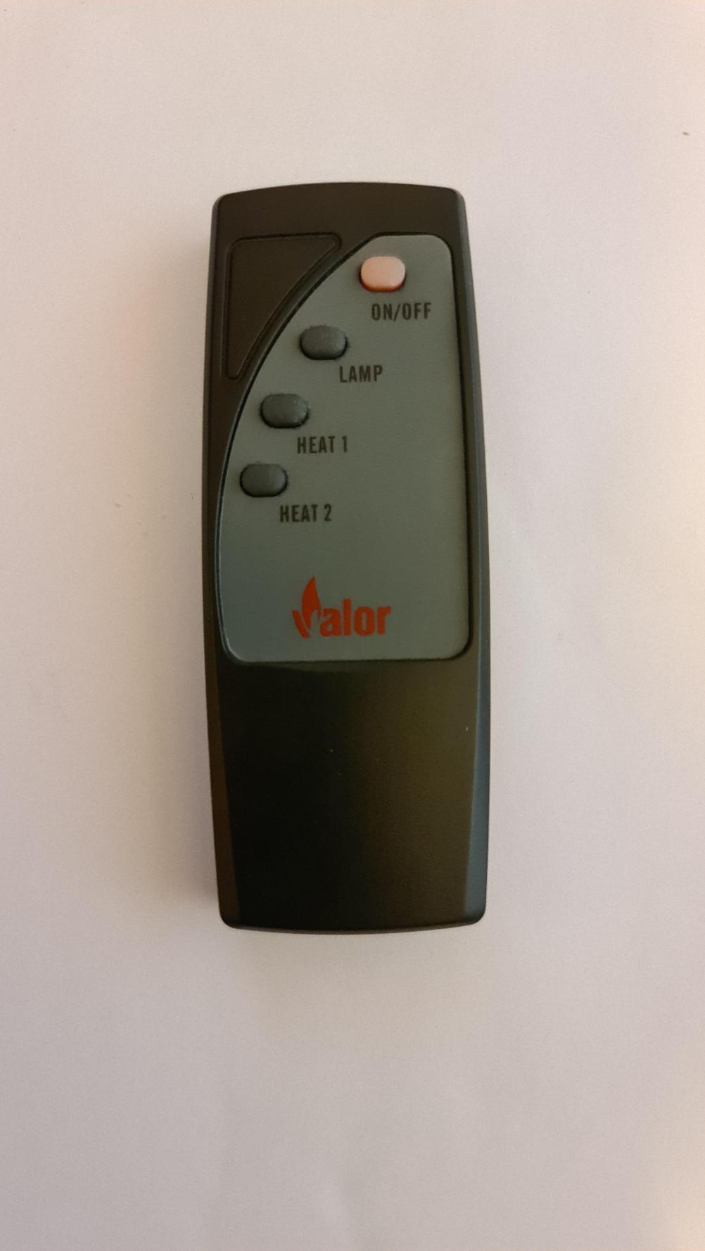 Valor  Remote Control - Front Image