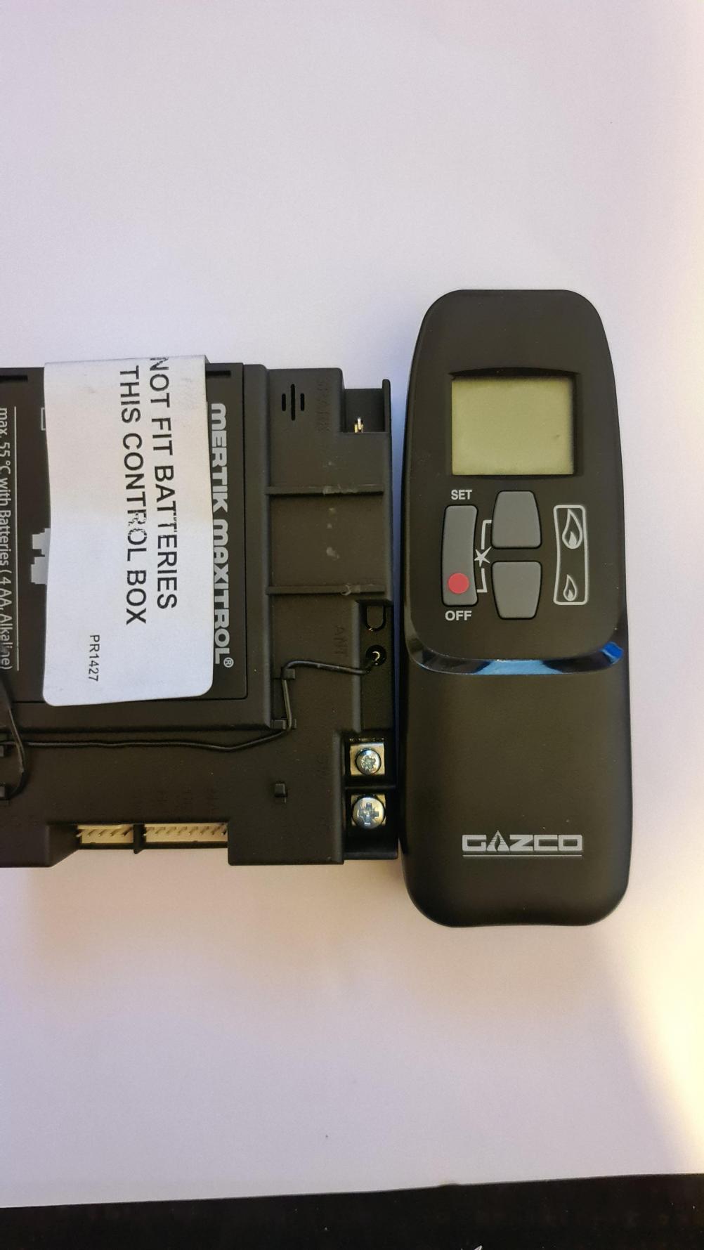 Mertik Maxitrol  G6R H4T5 GA / G6R R4AM Remote Control - Front Image