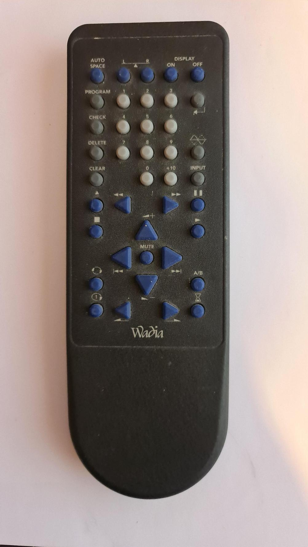 Wadia  Remote Control - Front Image