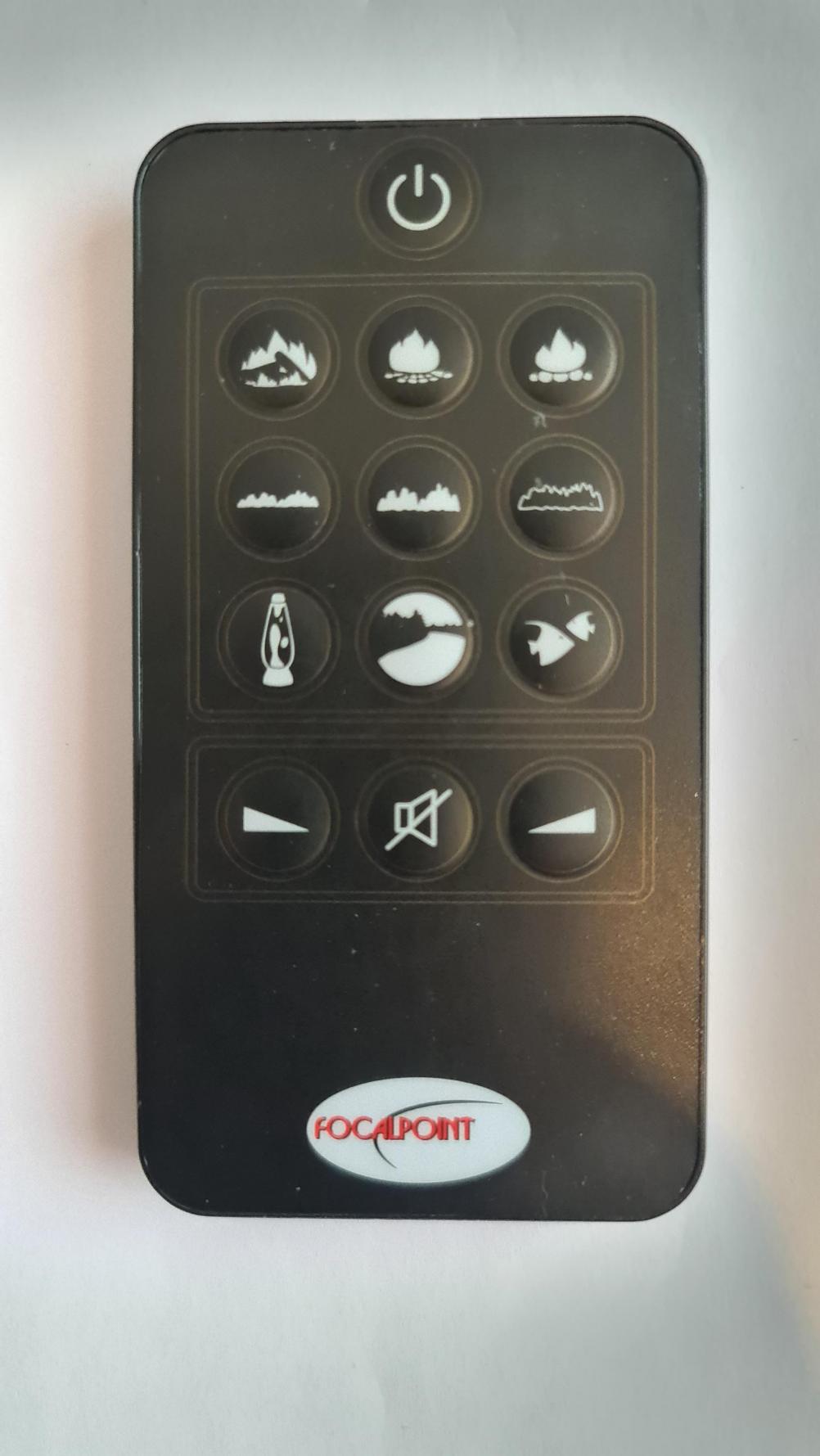 Evoke MK2 LCD Remote Control - Front Image