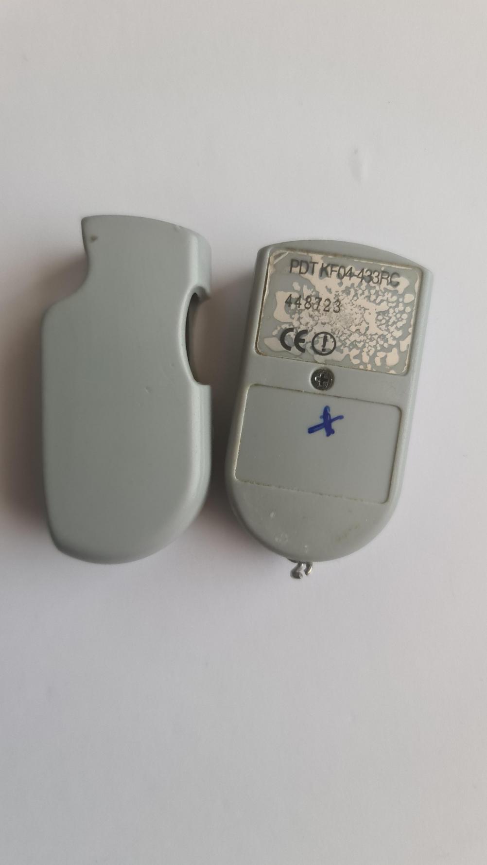 PDTKF04433RC  Remote Control - Back Image