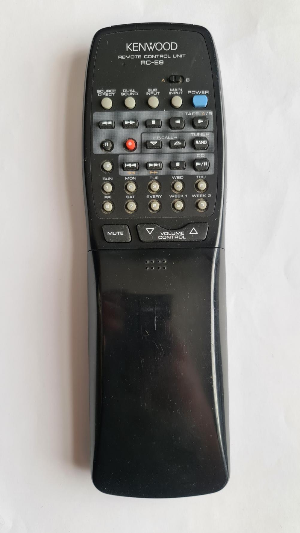 KENWOOD RC-E9 Remote Control - Front Image