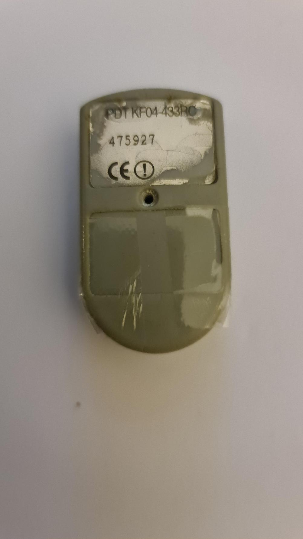 SWS  Remote Control - Back Image