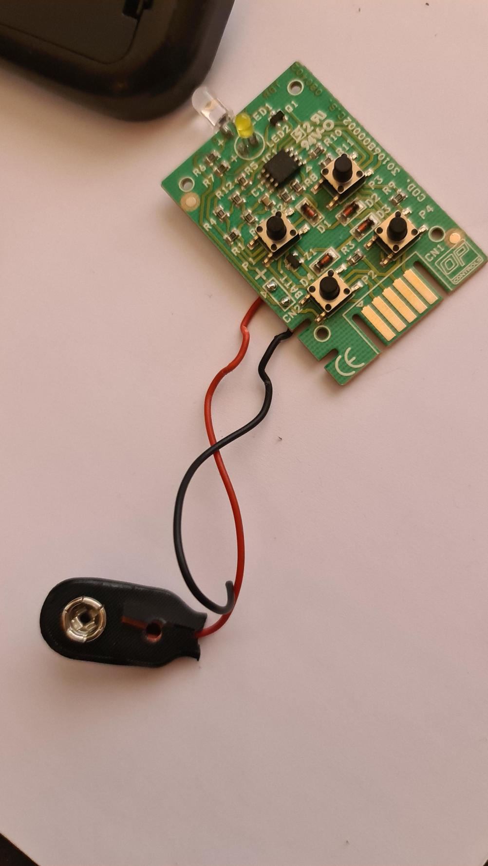 Flavel Kennilworth FHDCOORN2 Remote Control - Inside Image