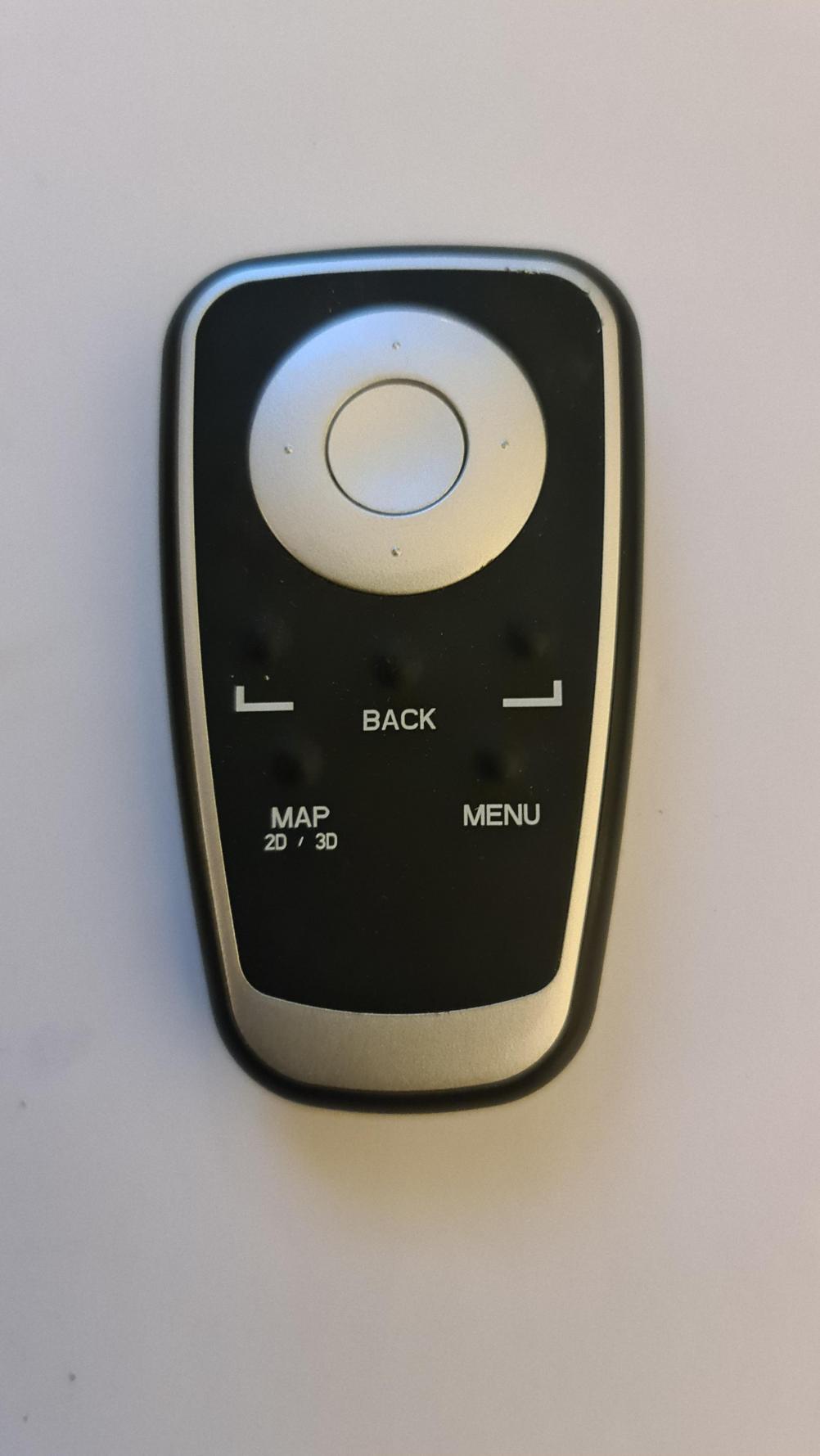 Renault/Tomtom   Remote Control - Front Image