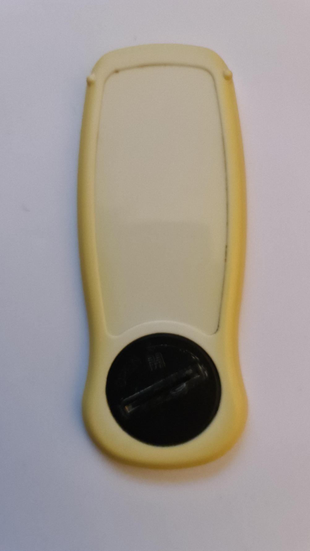 Triton Body Dryer Remote Control - Back Image