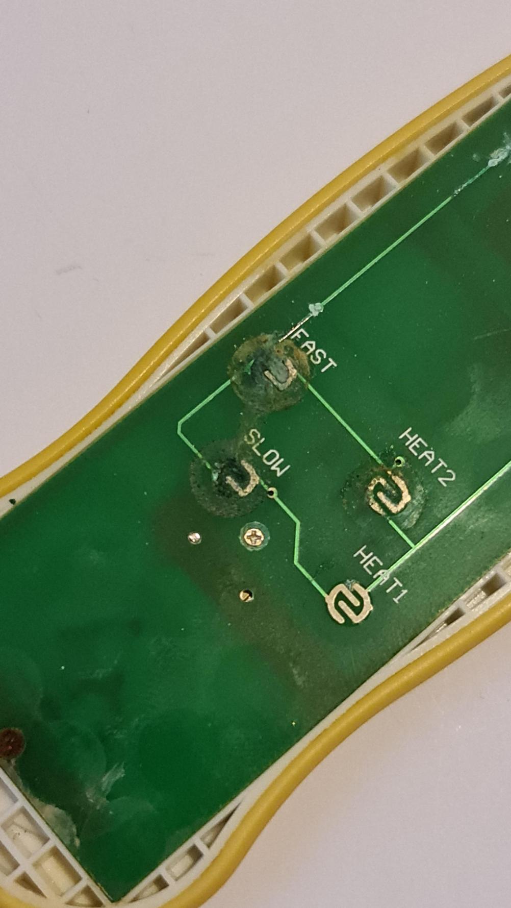 Triton Body Dryer Remote Control - Second Inside Image