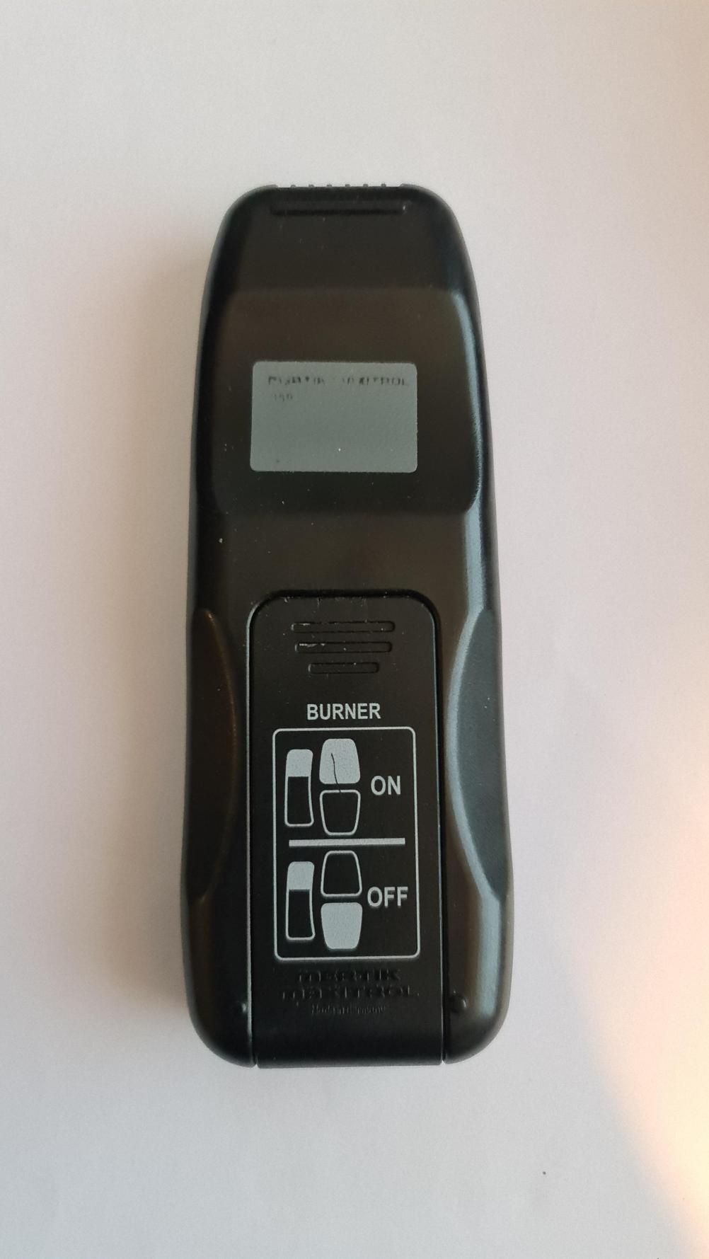 Mertik Maxitrol  Remote Control - Back Image