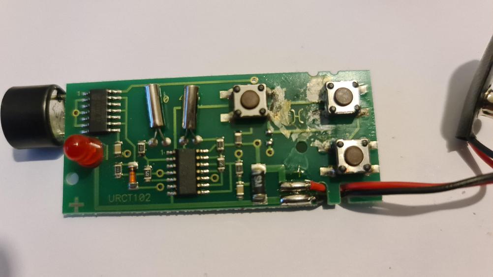 Mertik Maxitrol  Remote Control - Inside Image