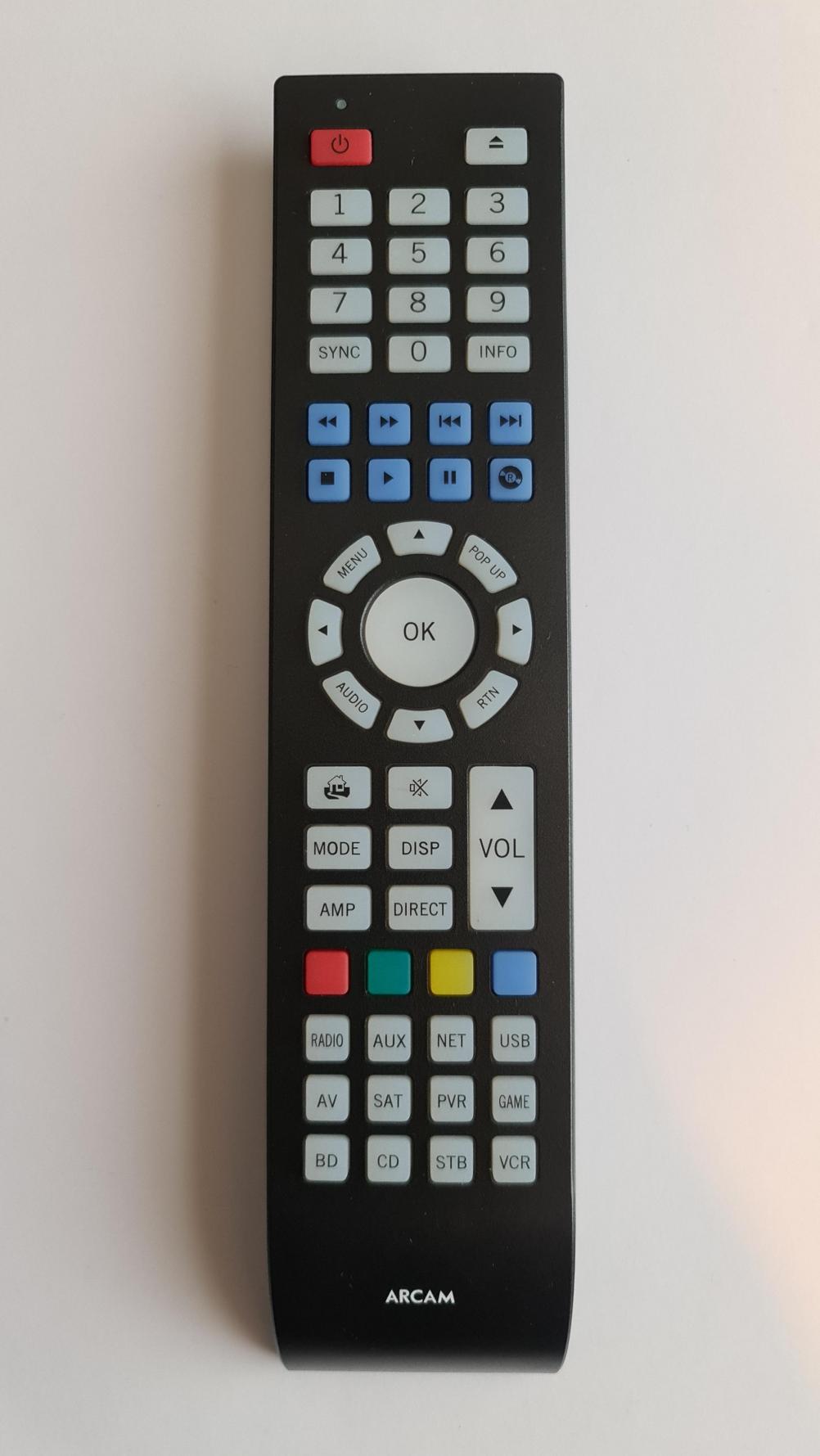 Arcam   Remote Control - Front Image