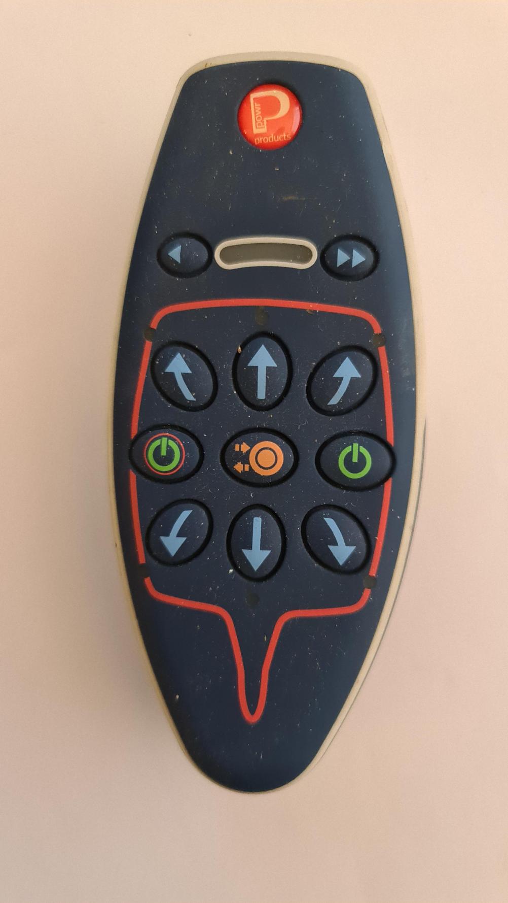 Powertouch 10163-002-13 Remote Control - Front Image