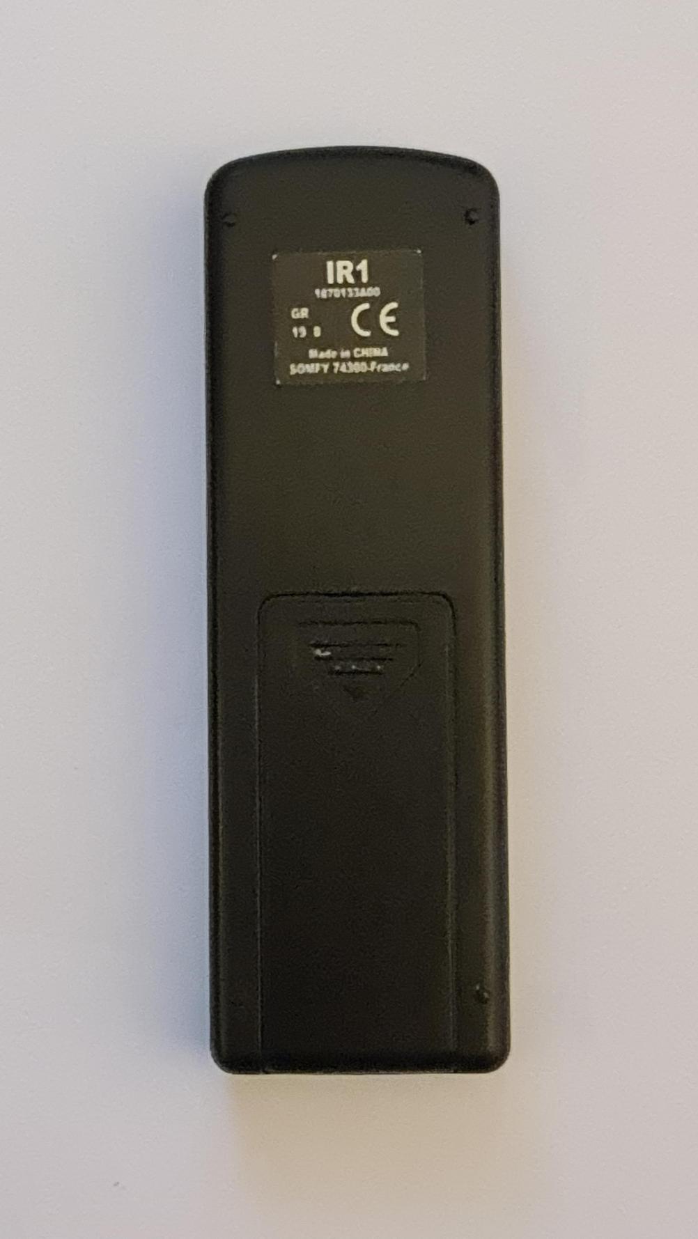 Somfy  Remote Control - Back Image