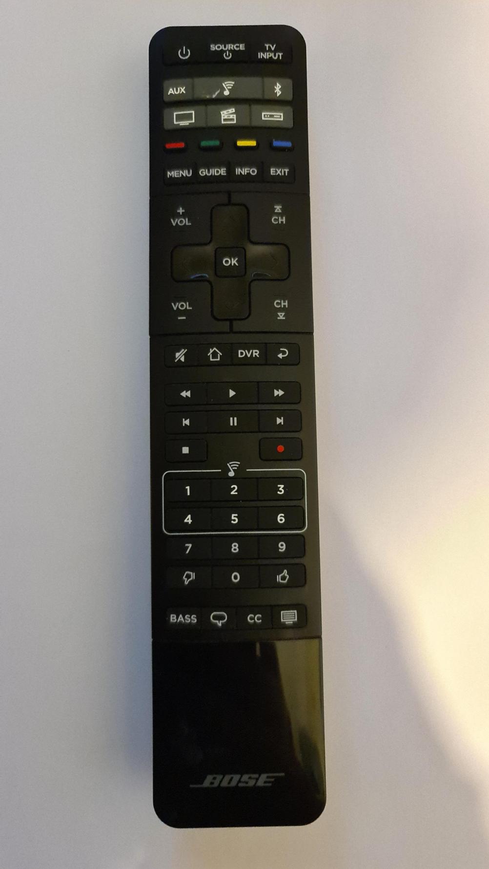 Bose   Remote Control - Front Image