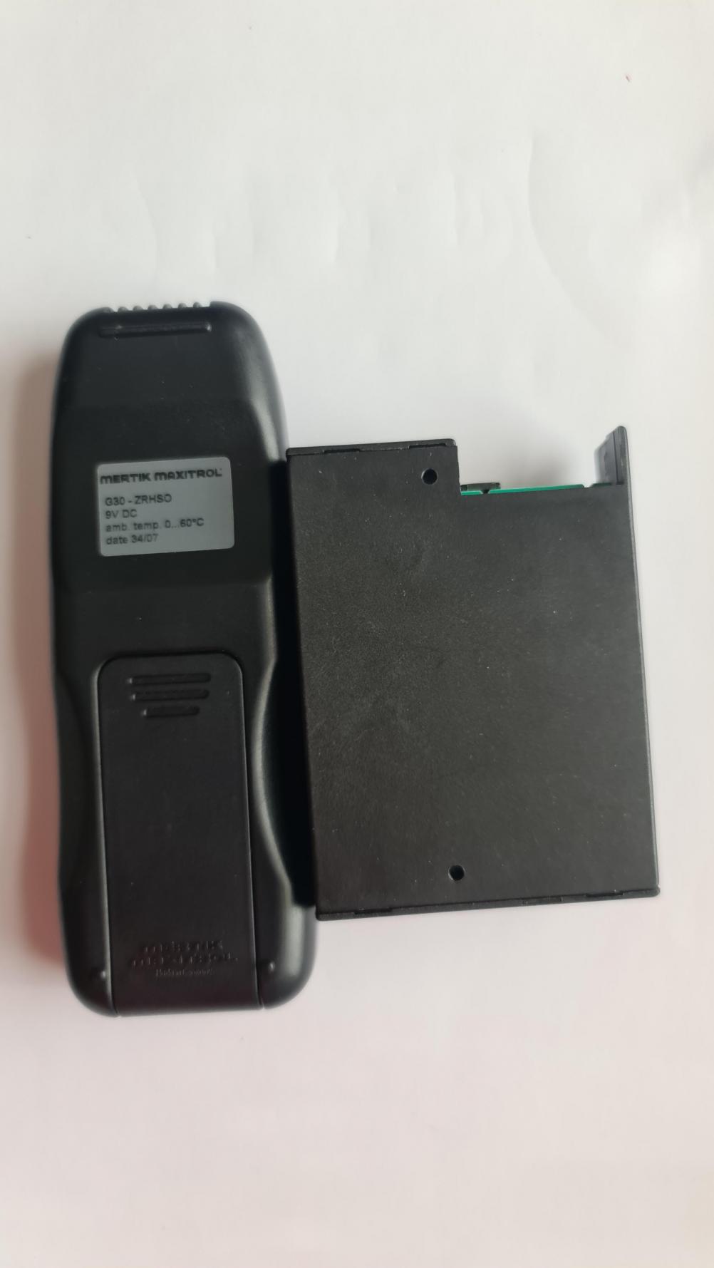 Mertik Maxitrol  G30-ZRRS Remote Control - Back Image