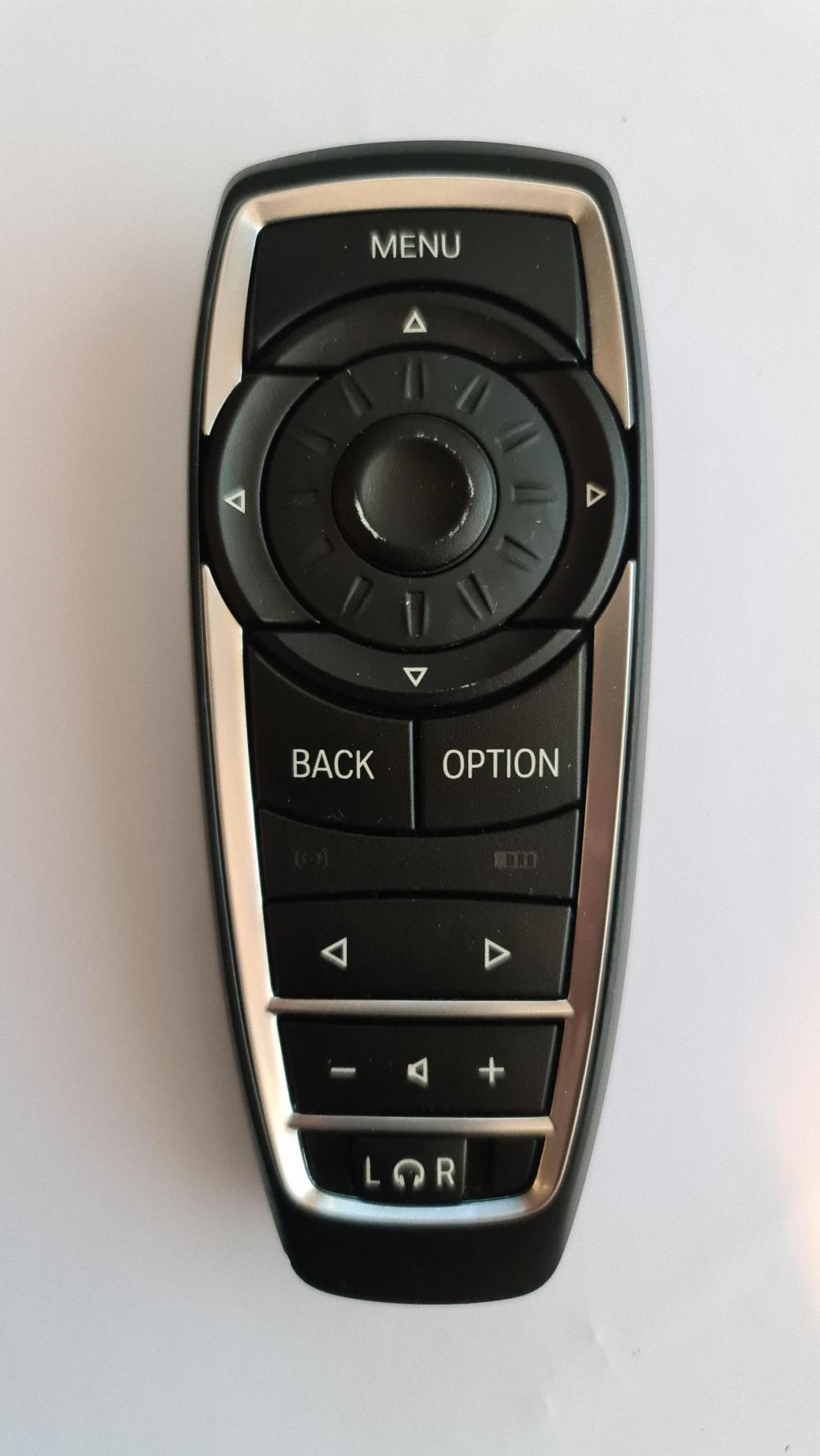 BMW Rear Entertainment Remote Control - Front Image