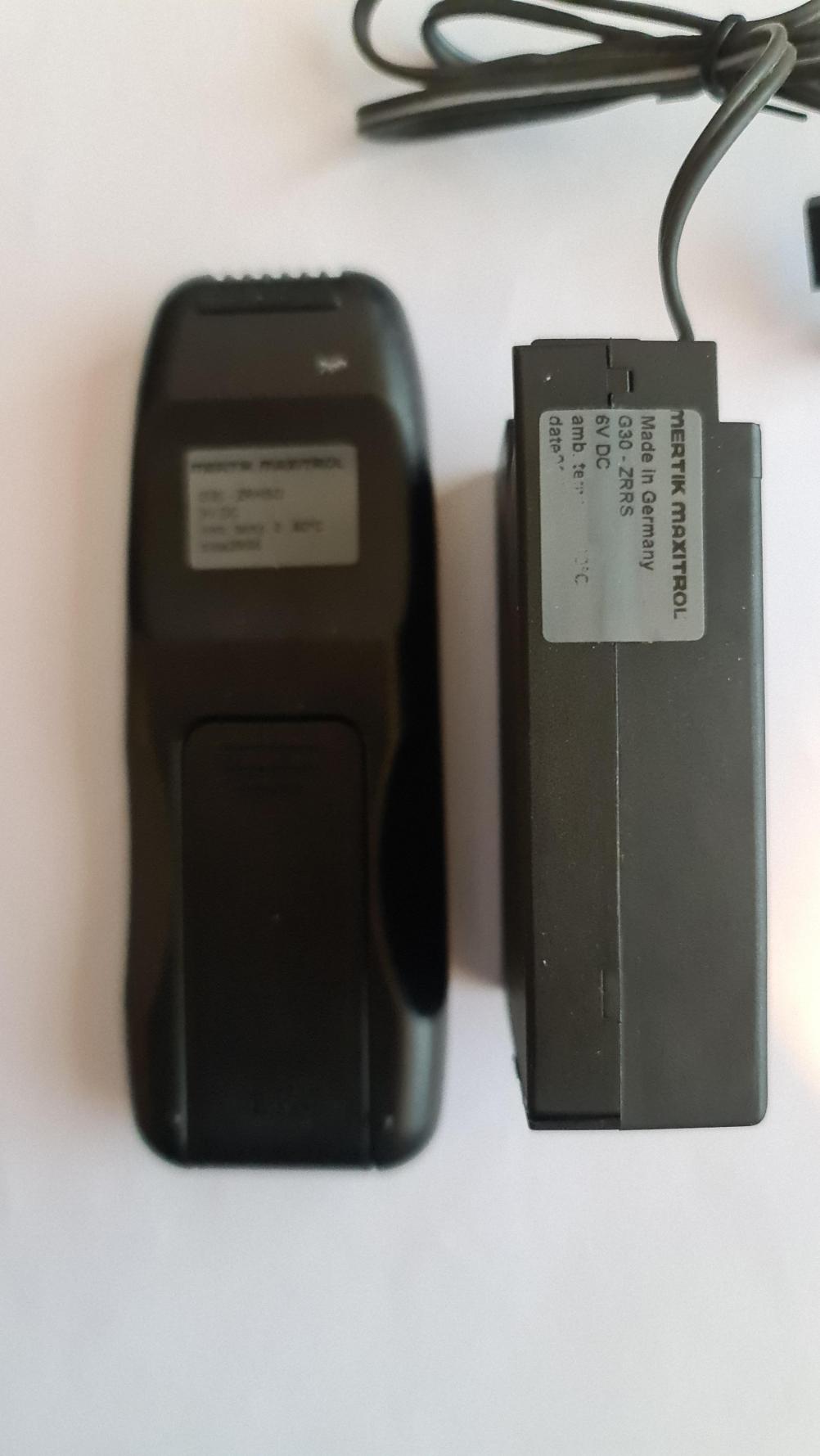 Mertik Maxitrol  Remote Control - Back Image