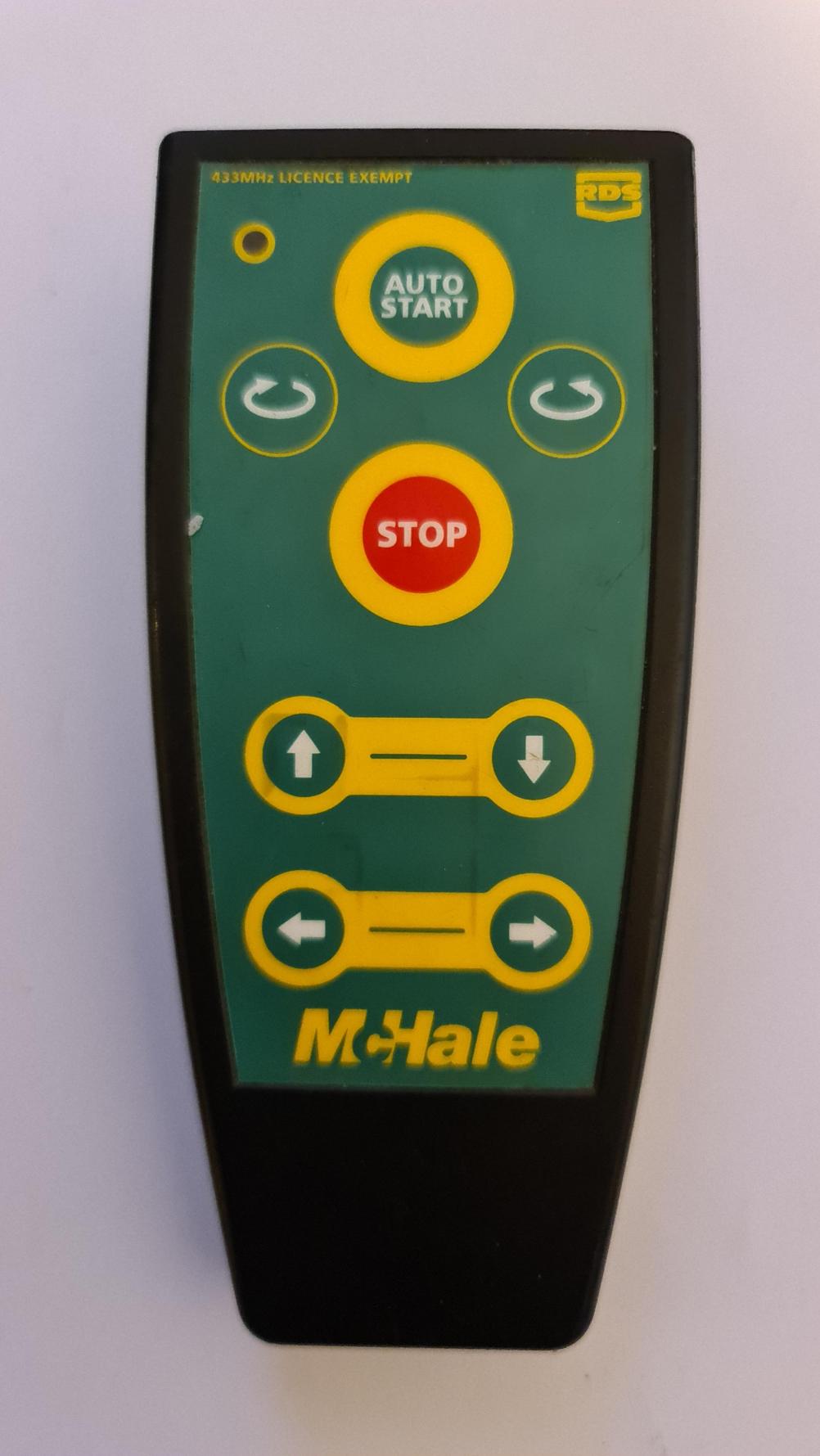Mc Hale Wrapper  Remote Control - Front Image