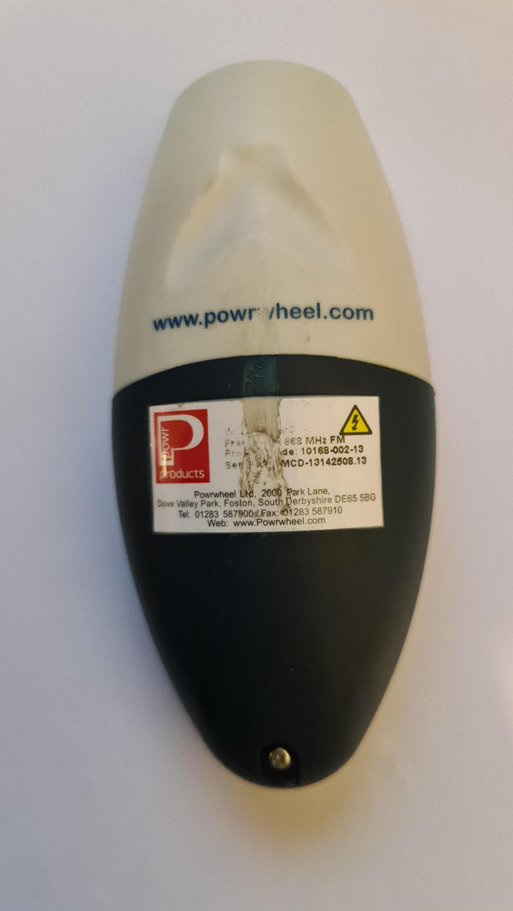 Power touch  Remote Control - Back Image