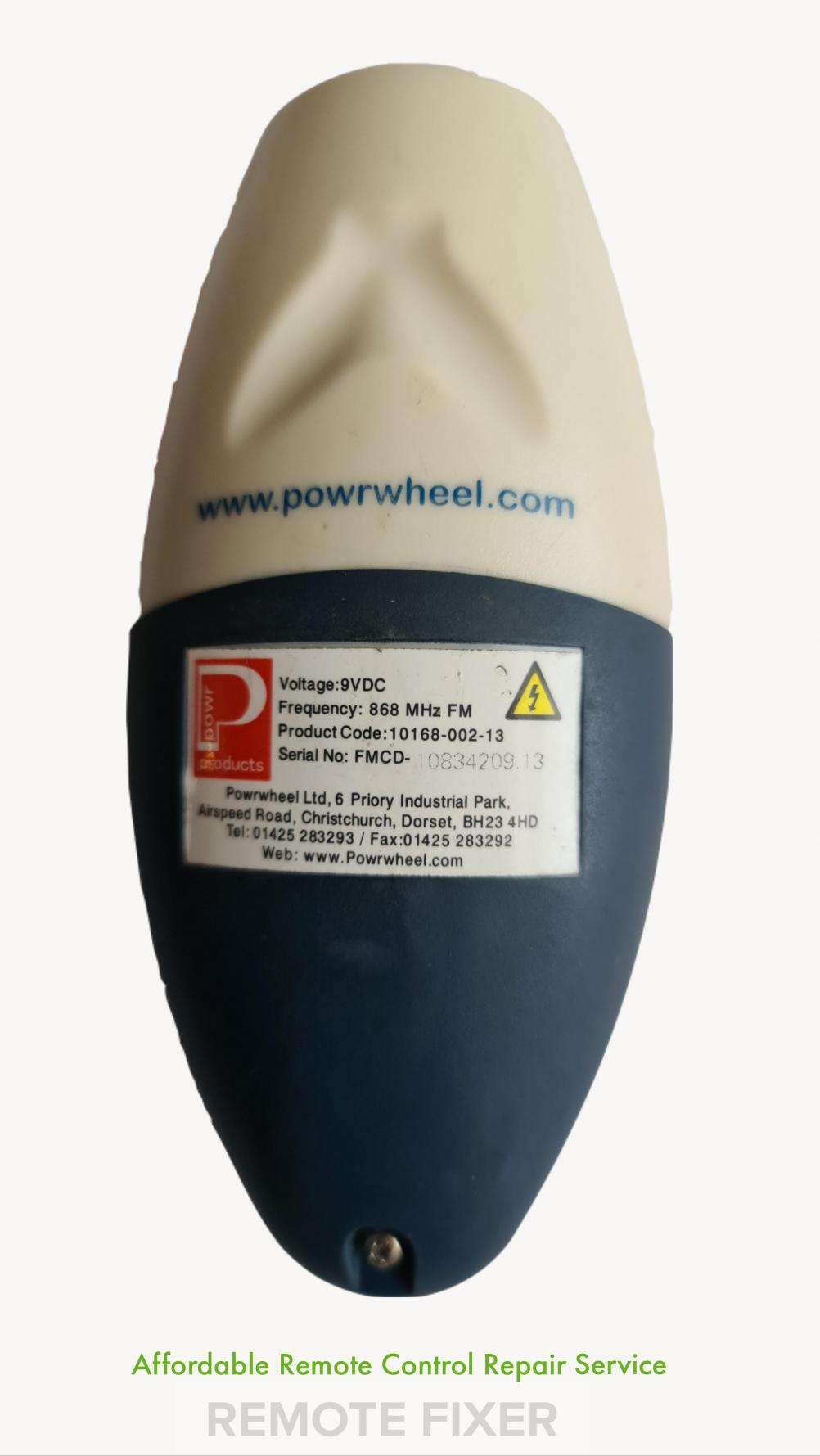 Powerwheel  Remote Control - Back Image