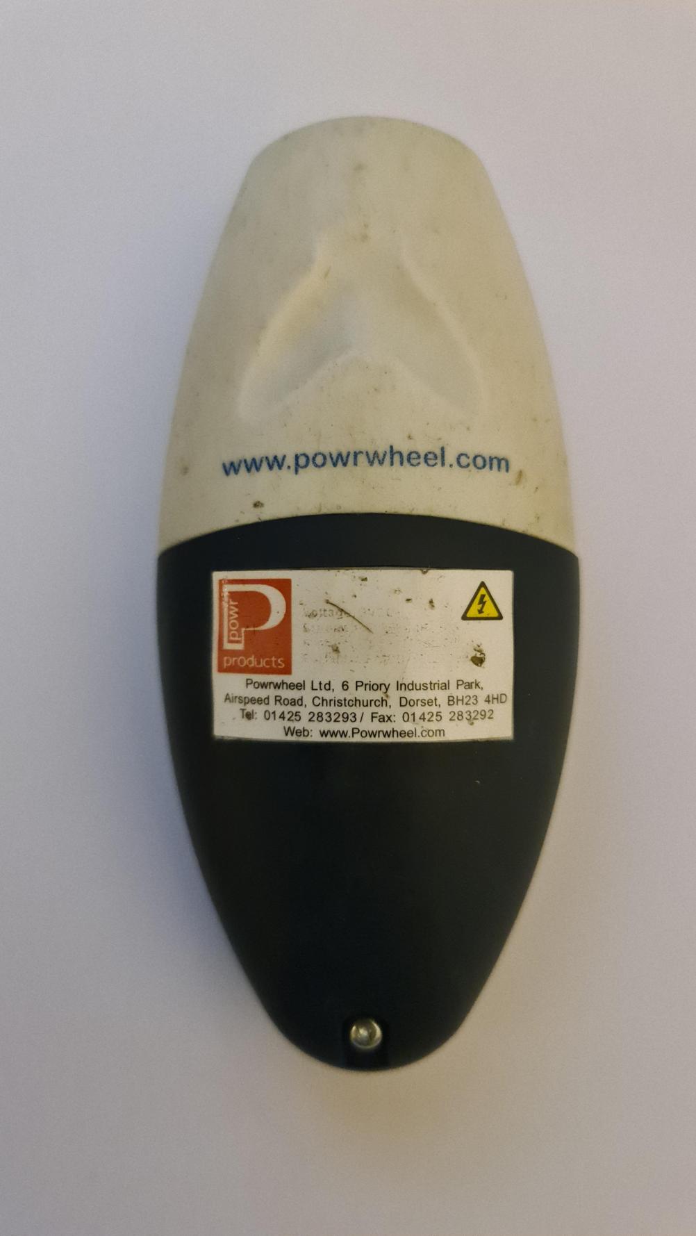 Powrwheel  Remote Control - Back Image