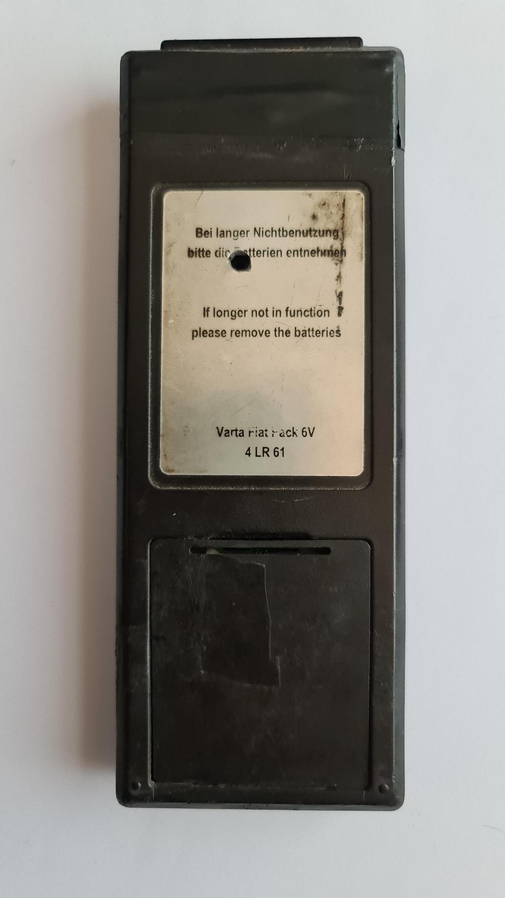 HOFMANN  Remote Control - Back Image