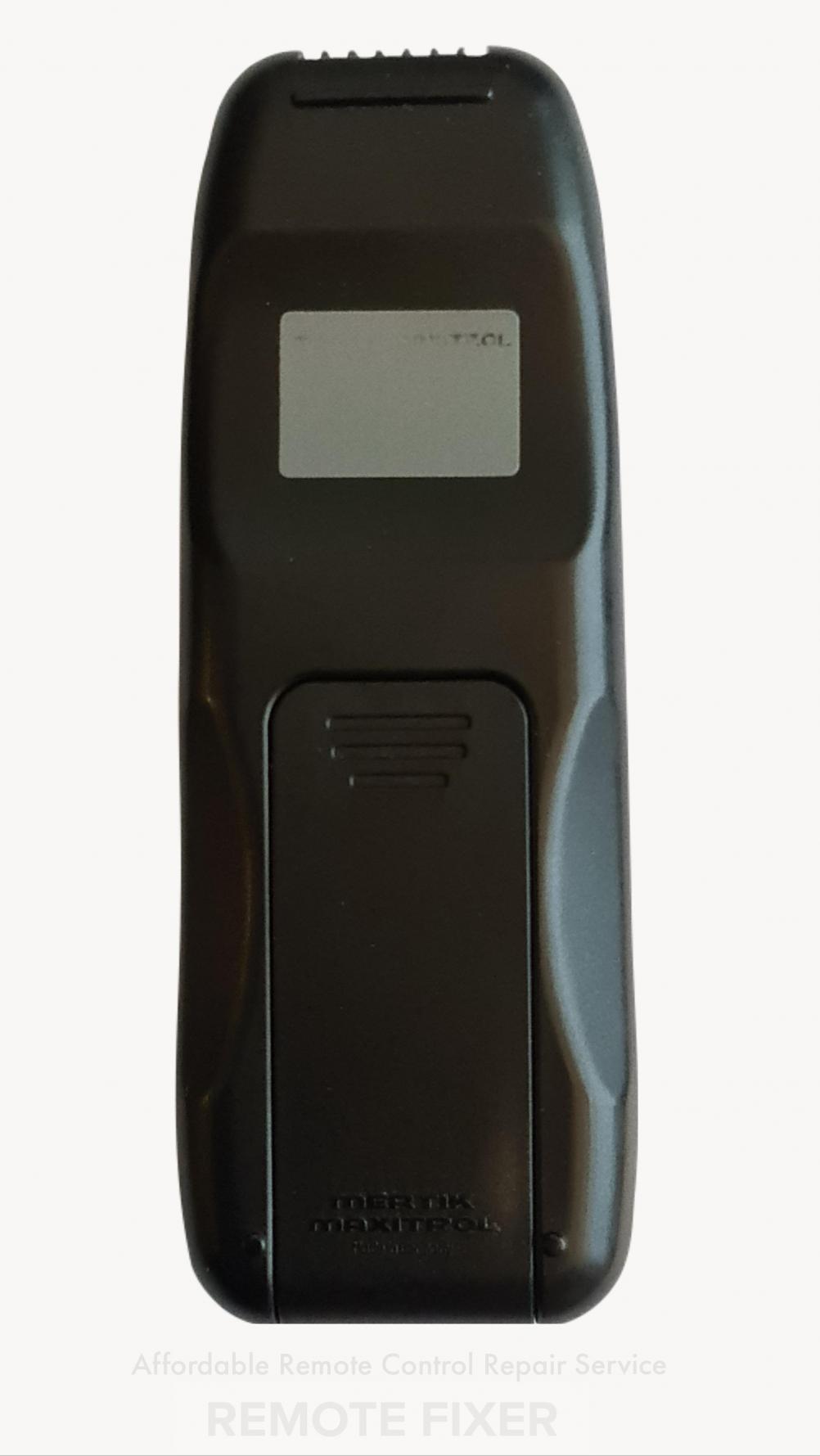 mertik maxitrol  Remote Control - Back Image