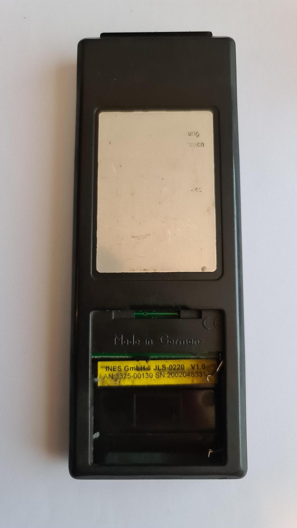 HOFMANN  Remote Control - Back Image