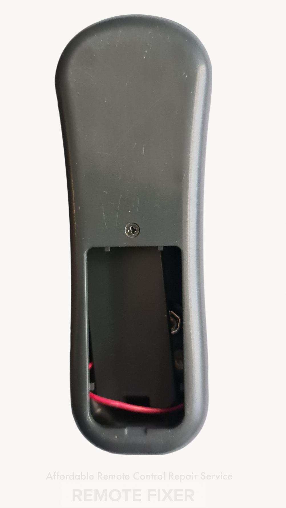 Nu-Flame  Remote Control - Back Image