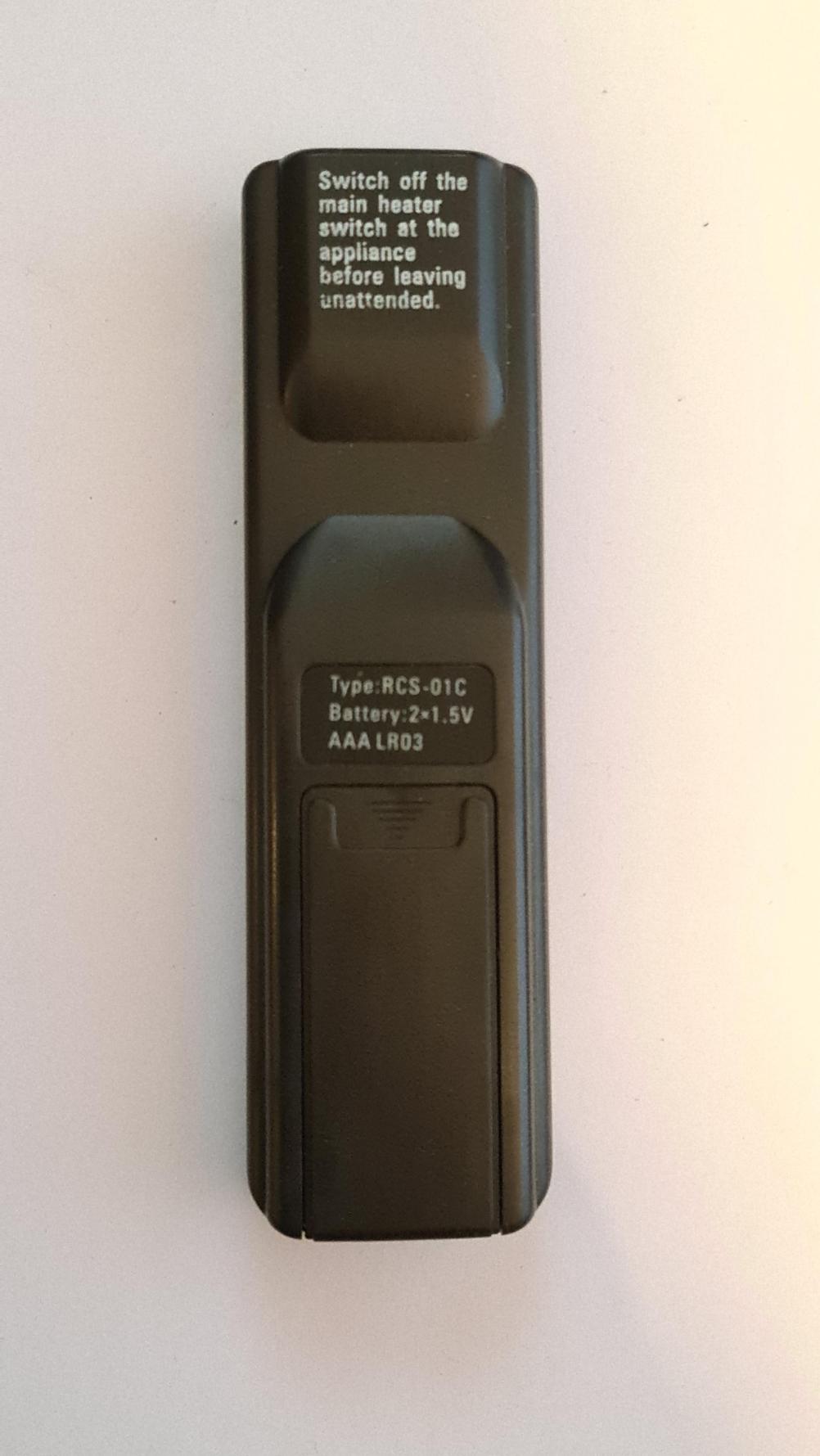 Be Modern  Remote Control - Back Image