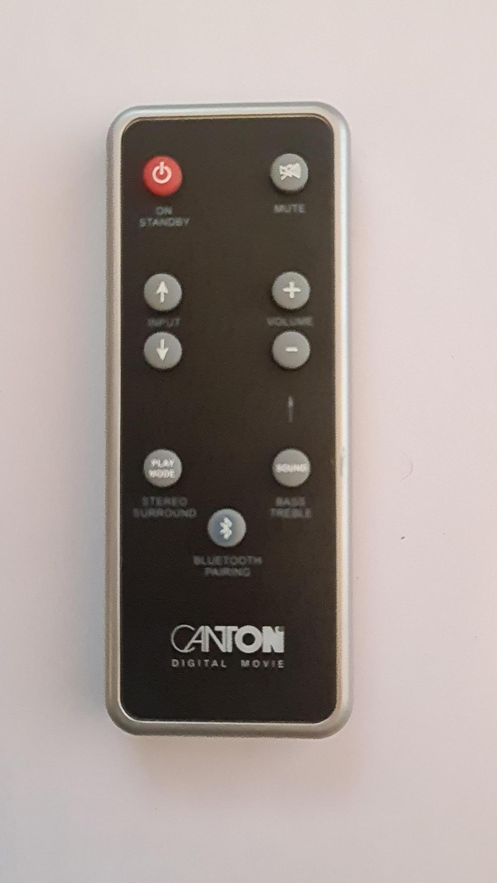 Canton  DM55 Remote Control - Front Image