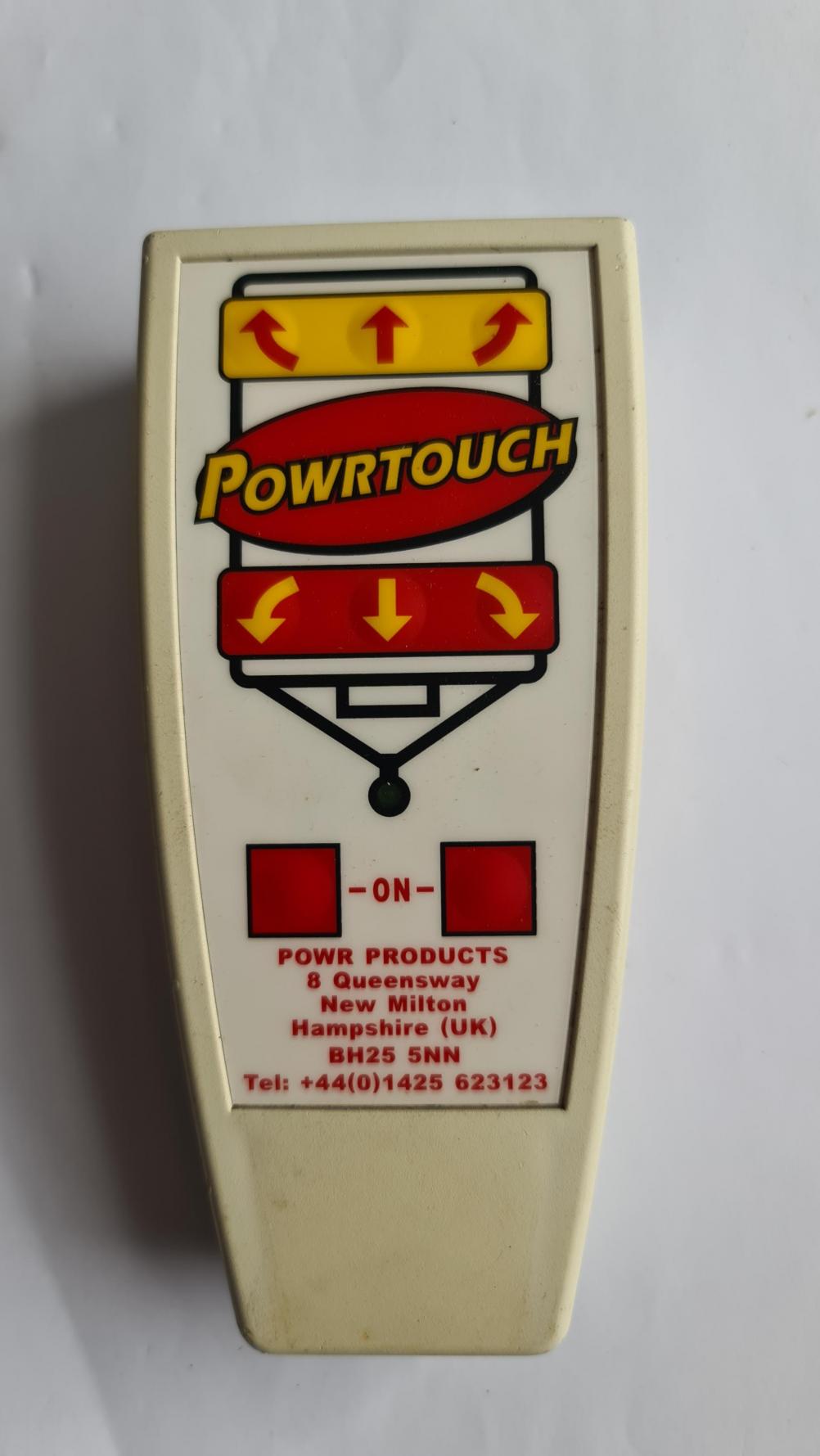 powertouch  Remote Control - Front Image