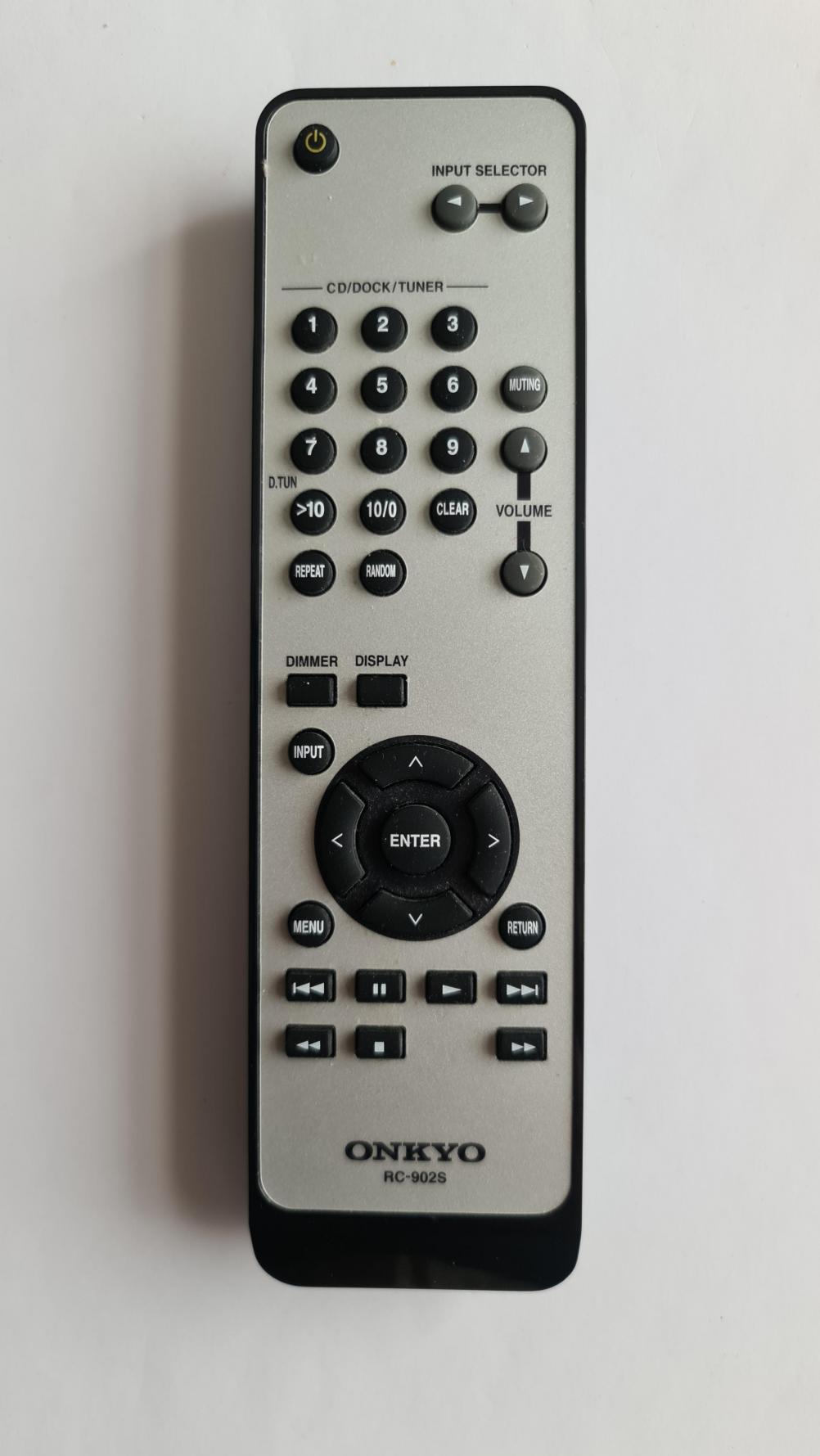 Onyko  RC 902s Remote Control - Front Image